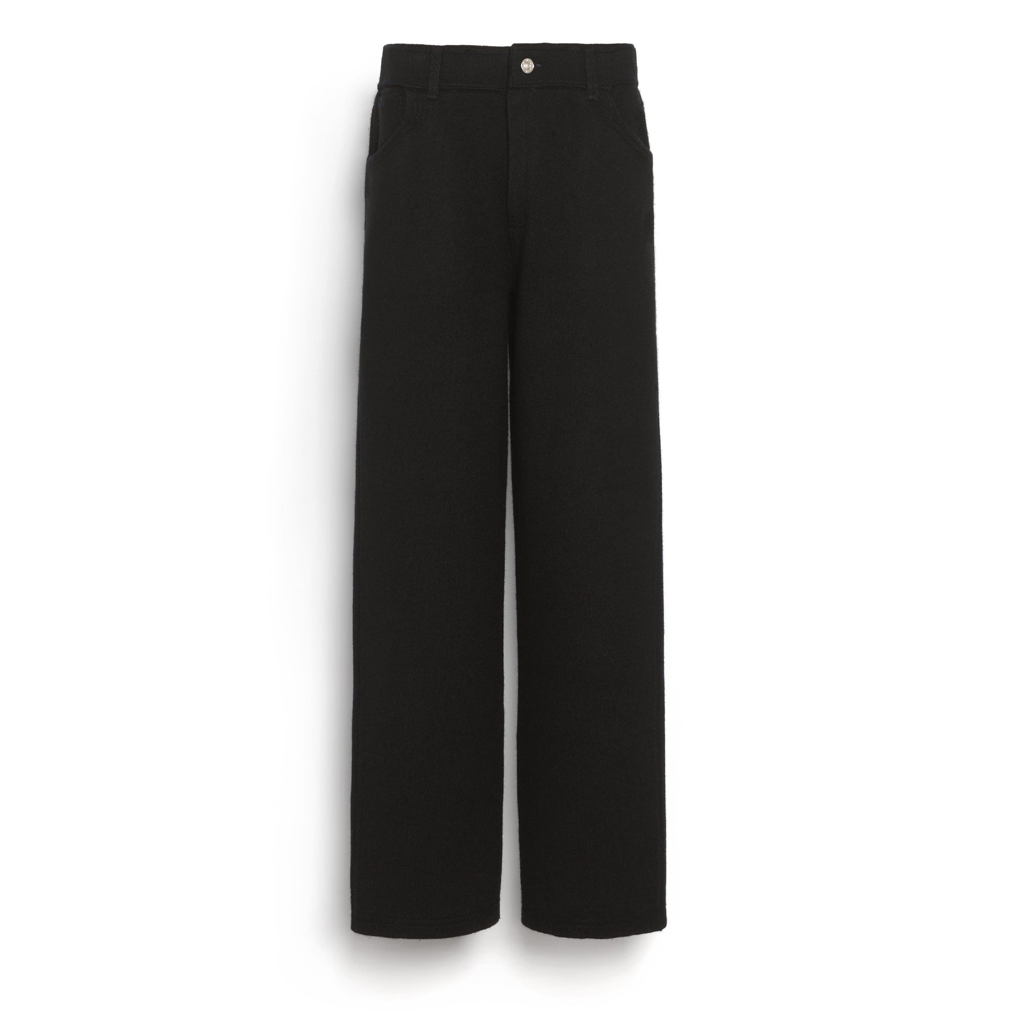 Denim cashmere and cotton trousers | Barrie - Barrie