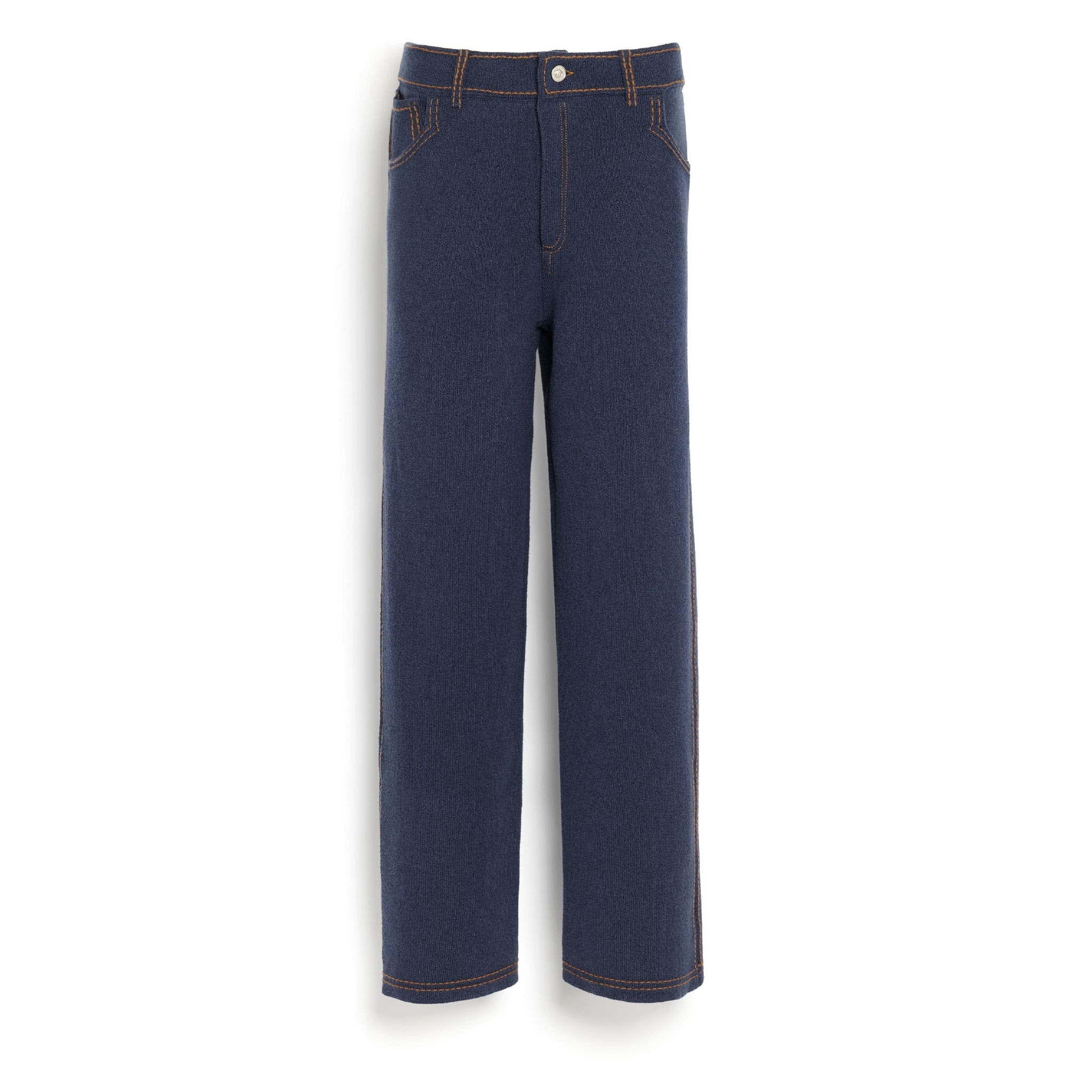 Cashmere and cotton Denim trousers | Barrie - Barrie