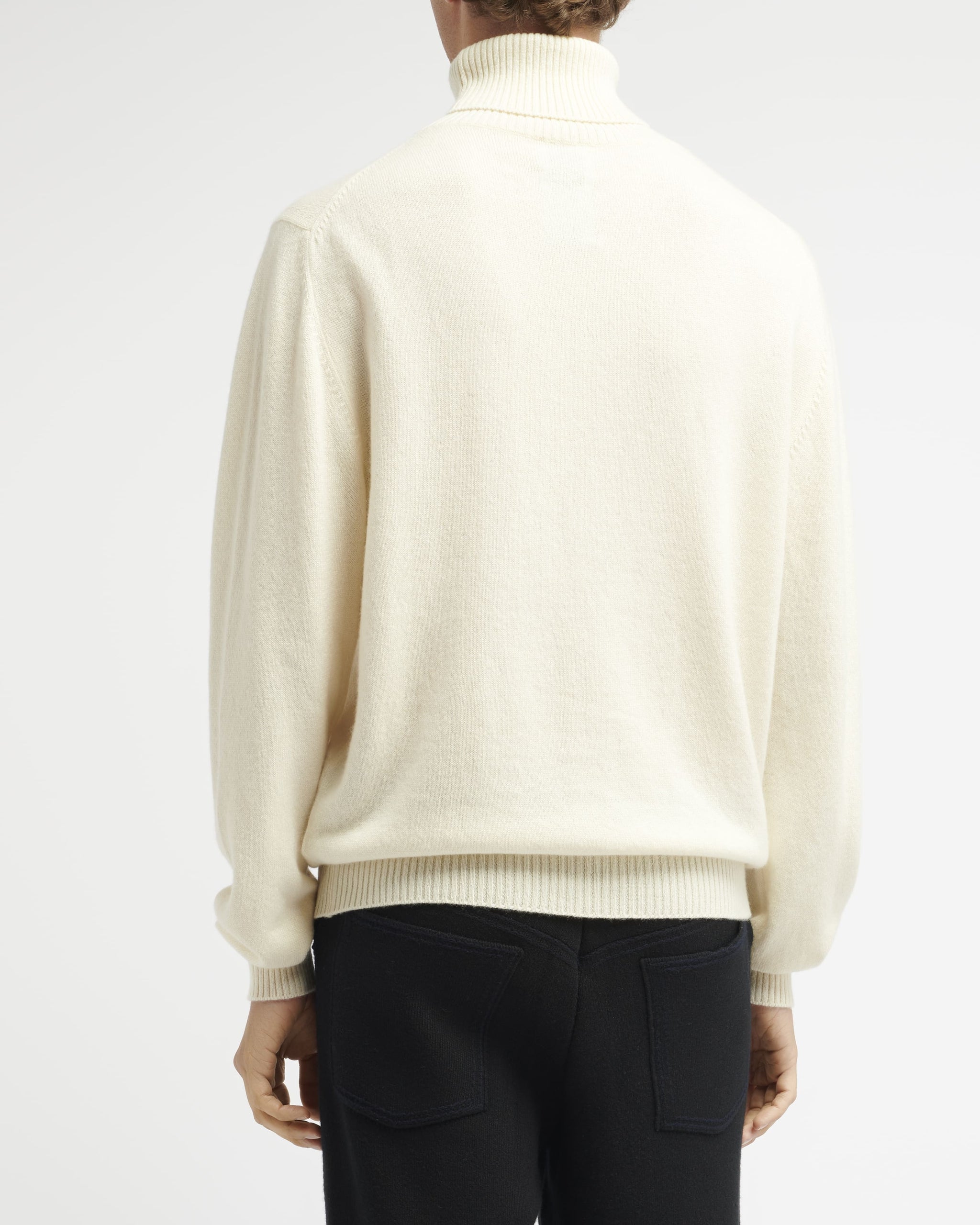 Pull col roulé B Label en cachemire | Barrie - Barrie