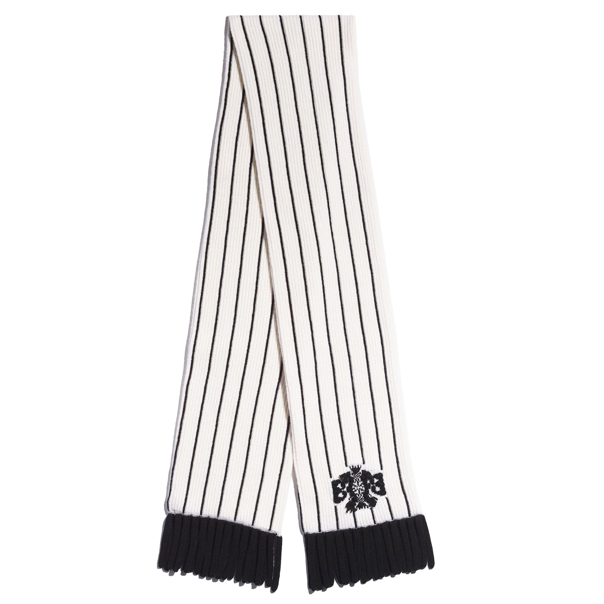 Cashmere striped scarf | Barrie - Barrie
