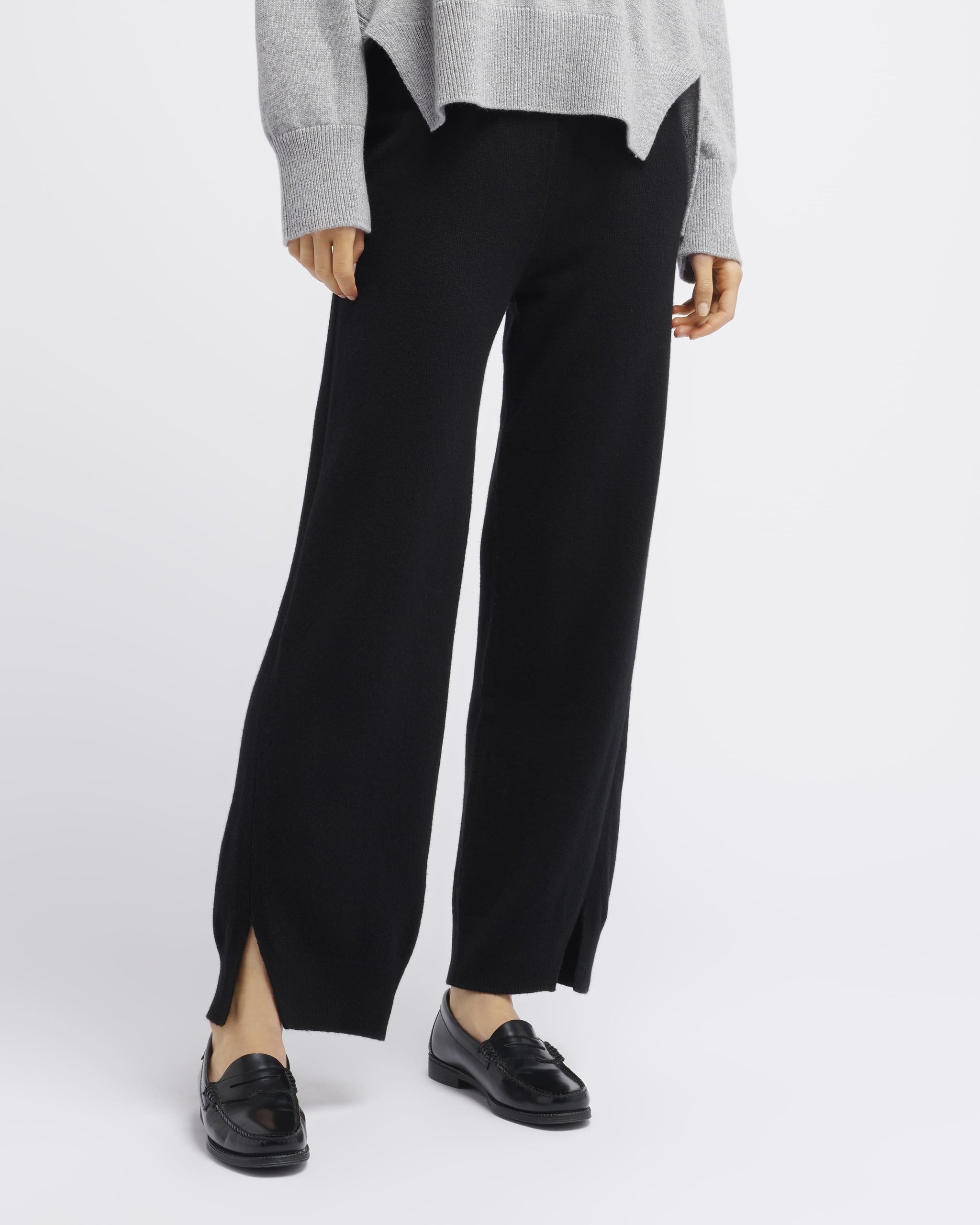 캐시미어 아이코닉 팬츠 | Barrie - Barrie