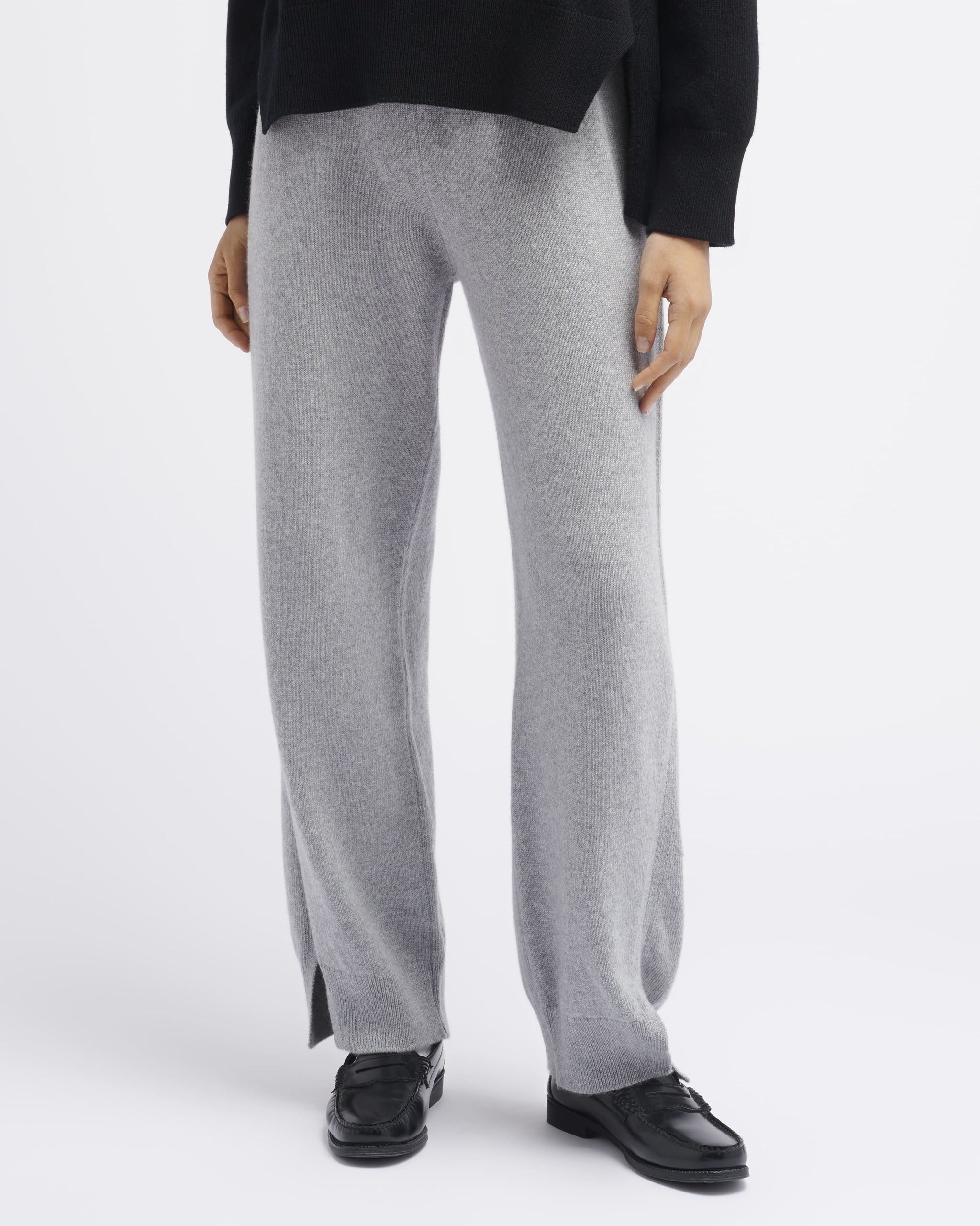 캐시미어 아이코닉 팬츠 | Barrie - Barrie