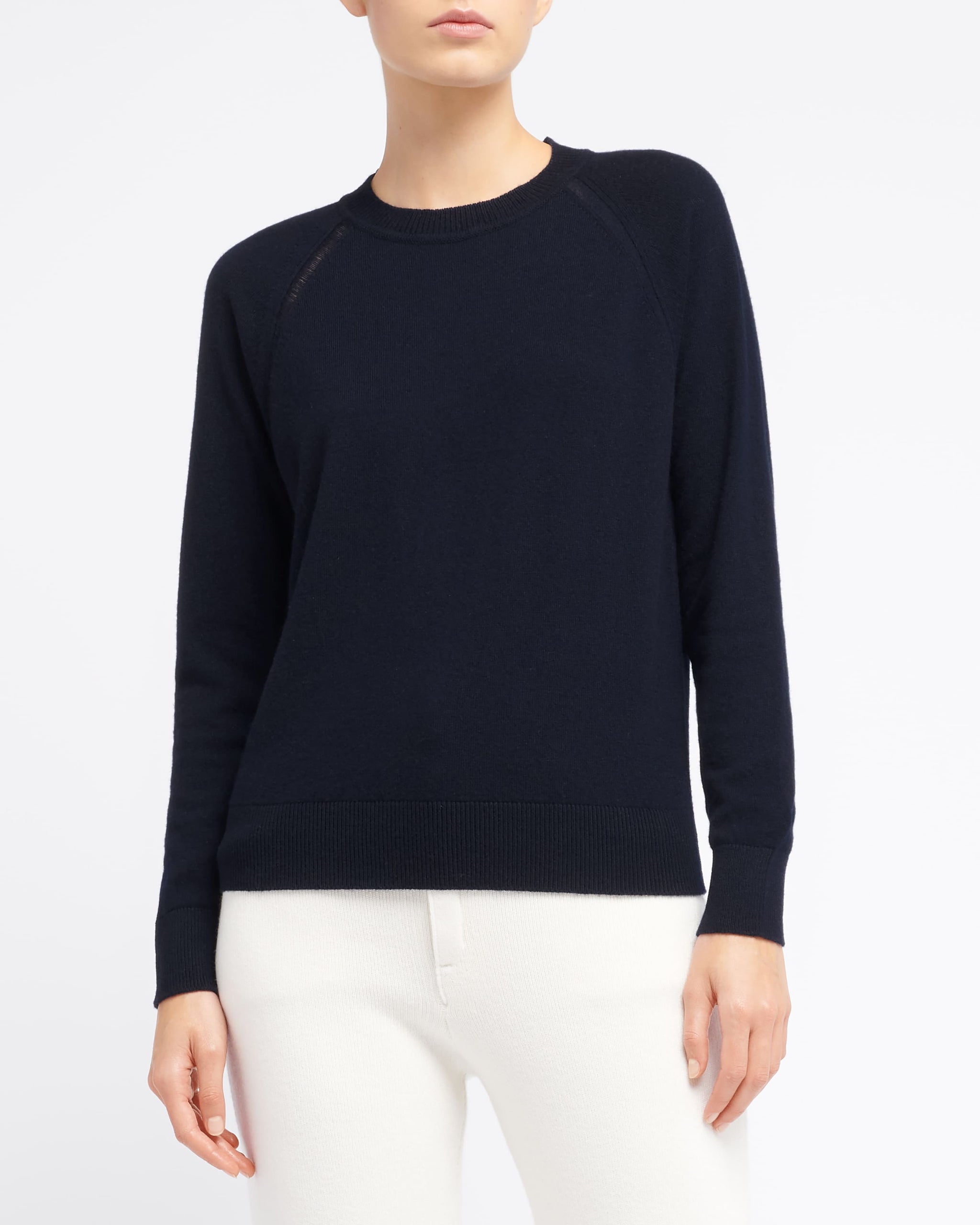 Pull col rond en cachemire | Barrie - Barrie