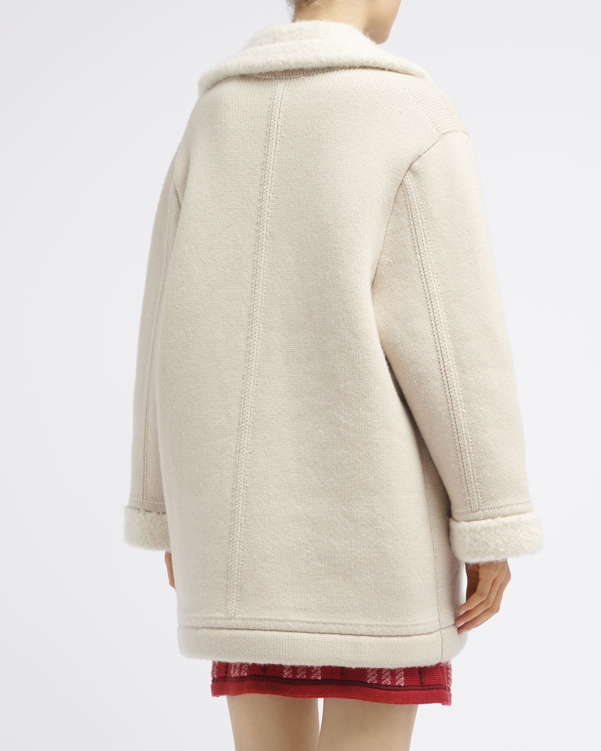 Manteau caban en cachemire et alpaga | Barrie - Barrie