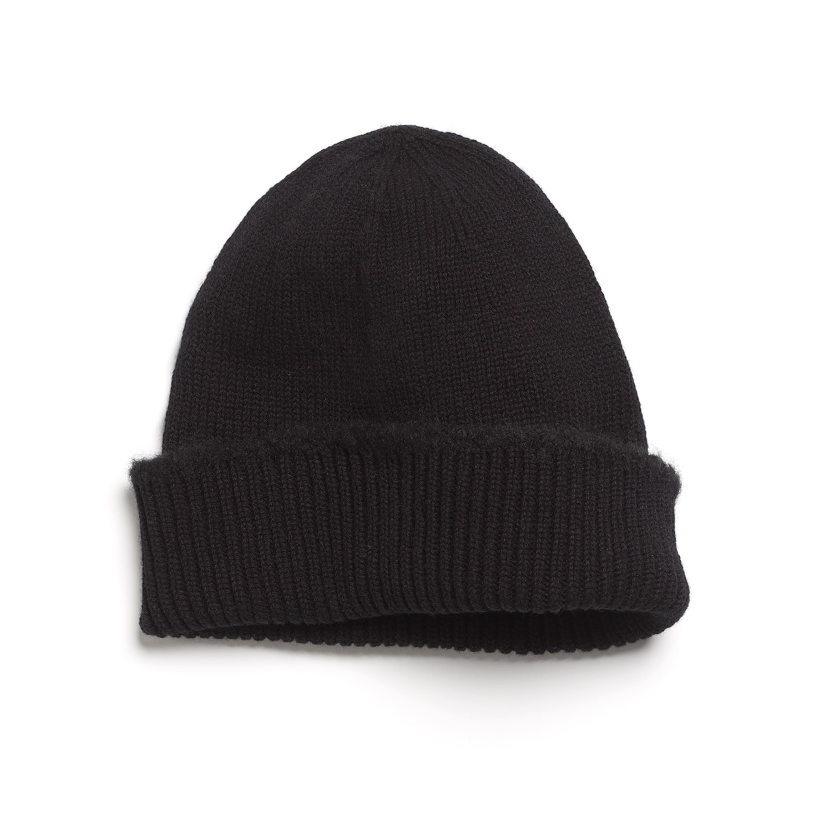 Bonnet en cachemire effet shearling