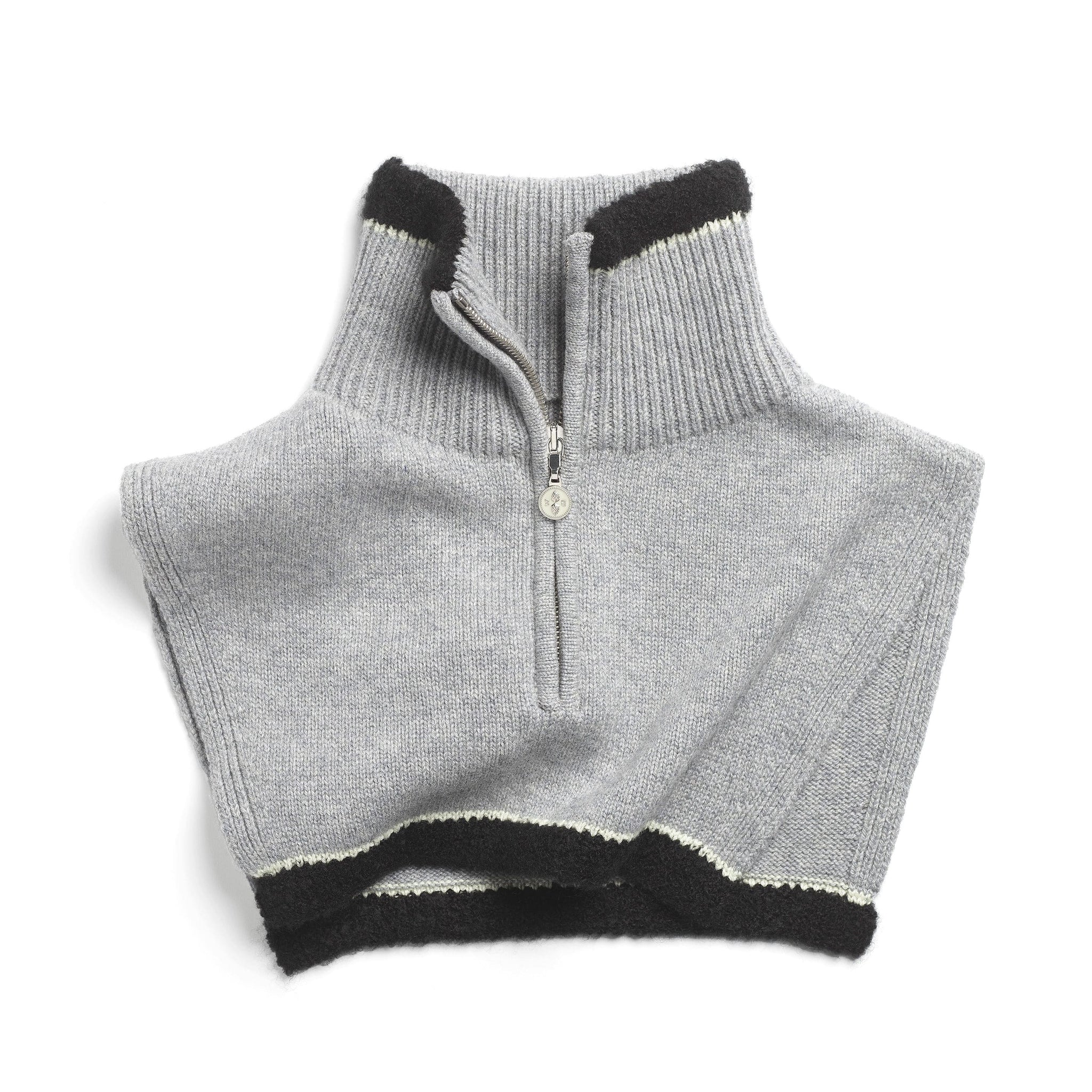 Shearling collar in cashmere and alpaca | Barrie - Barrie