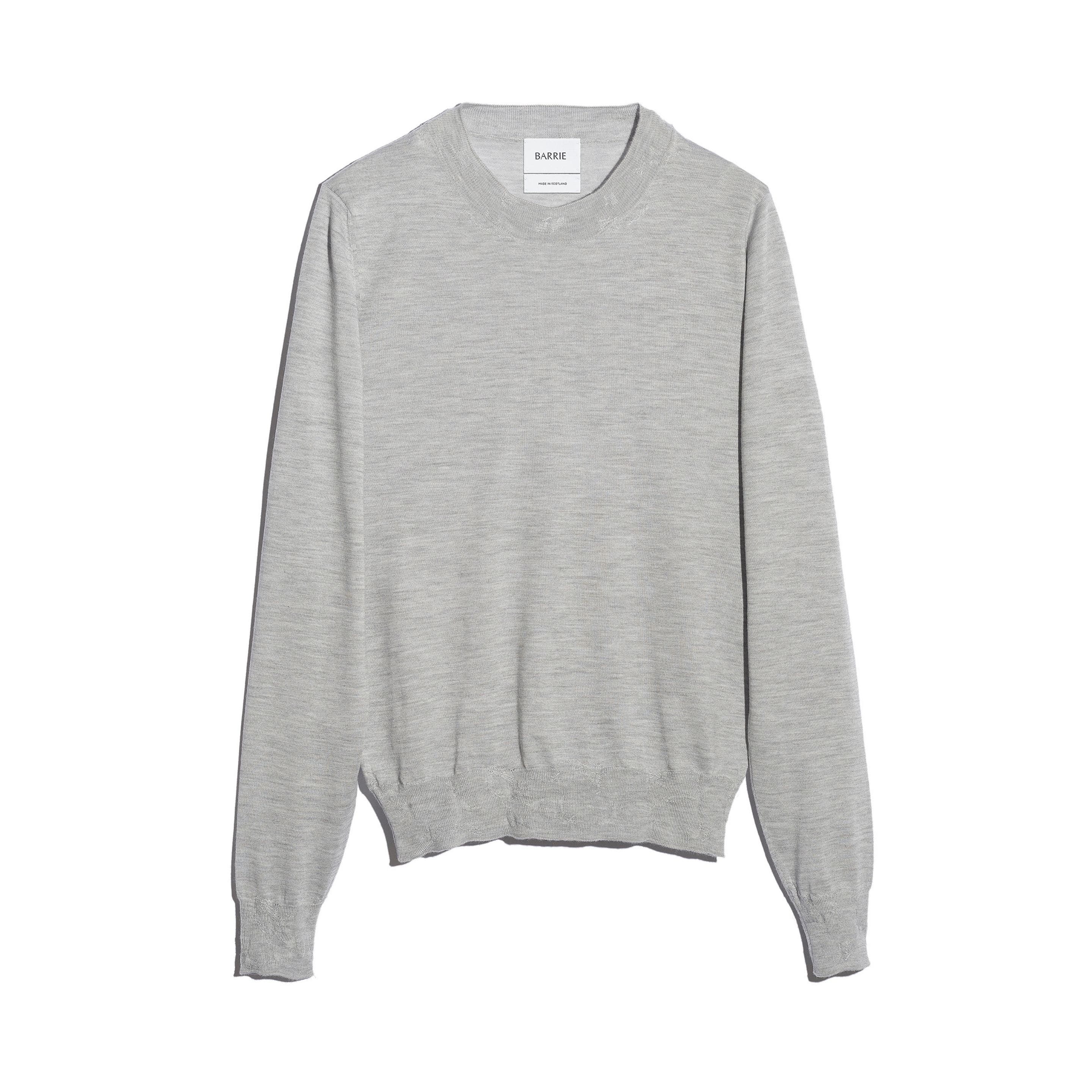 엑스트라 파인 캐시미어 라운드넥 니트웨어