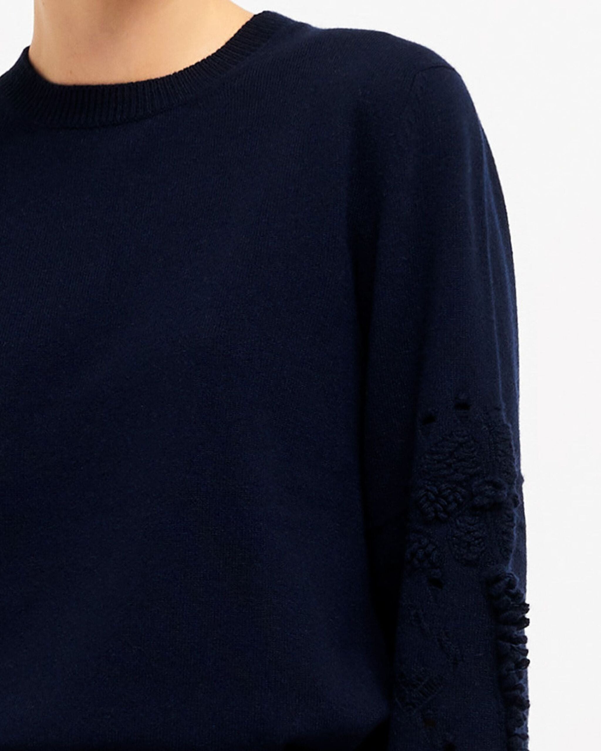 Timeless round-neck cashmere jumper | Barrie - Barrie