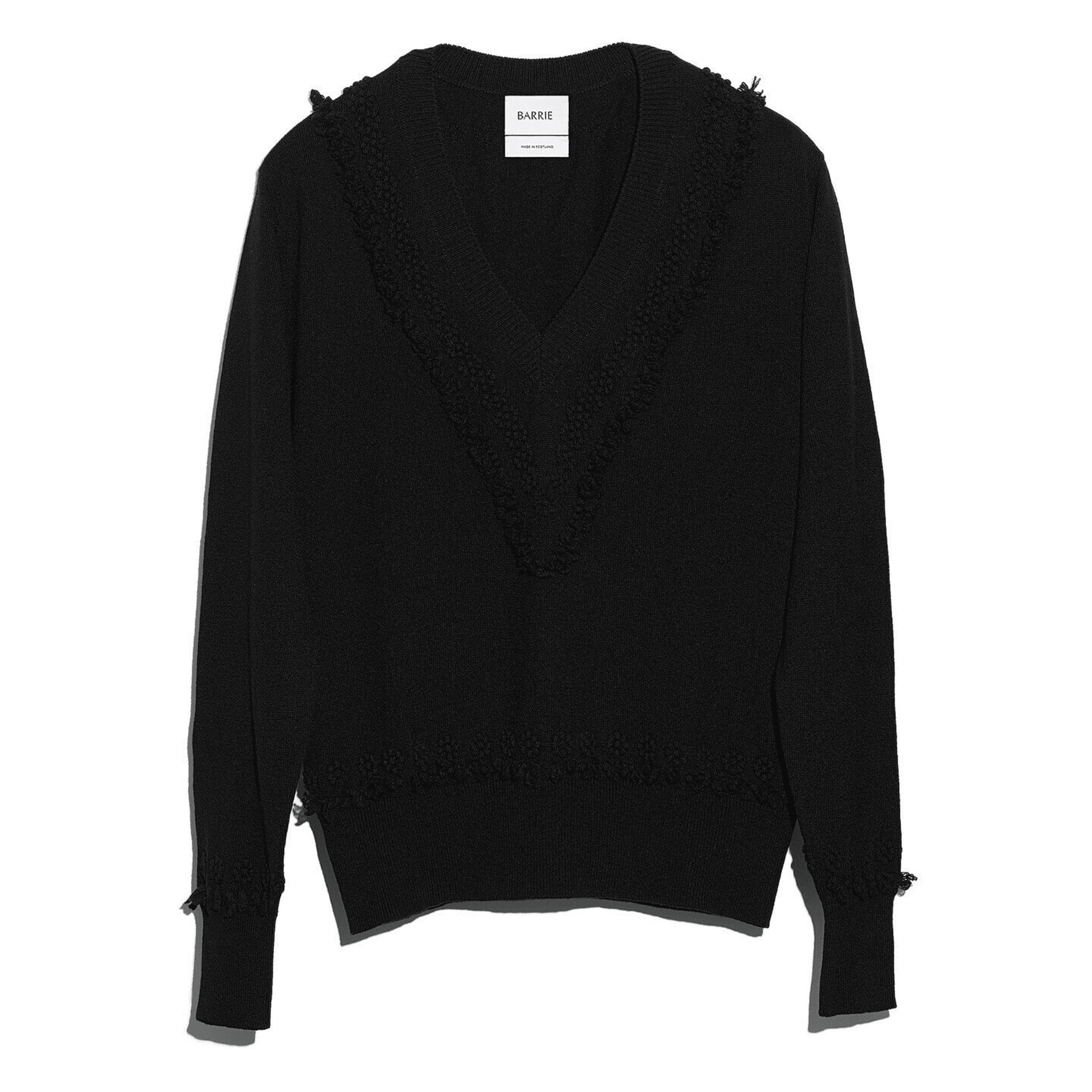 Timeless V-neck cashmere jumper | Barrie - Barrie