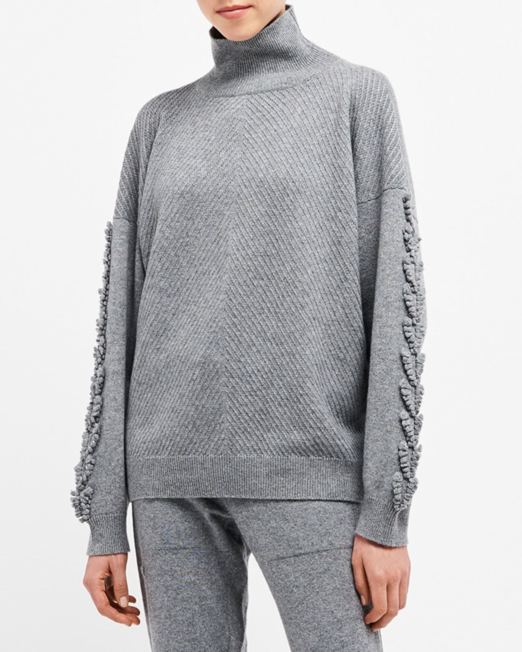 Timeless roll-neck cashmere jumper | Barrie - Barrie
