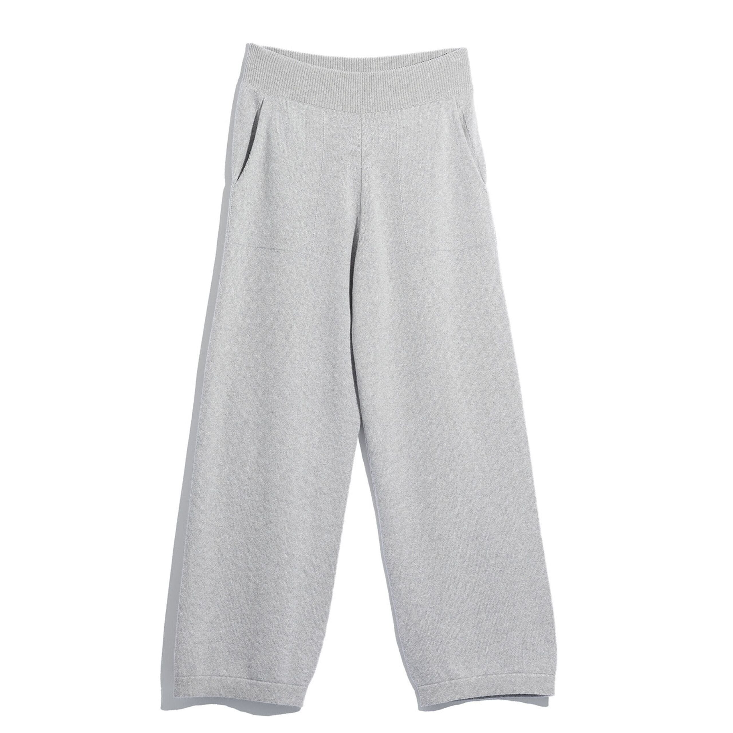 Timeless wide cashmere trousers