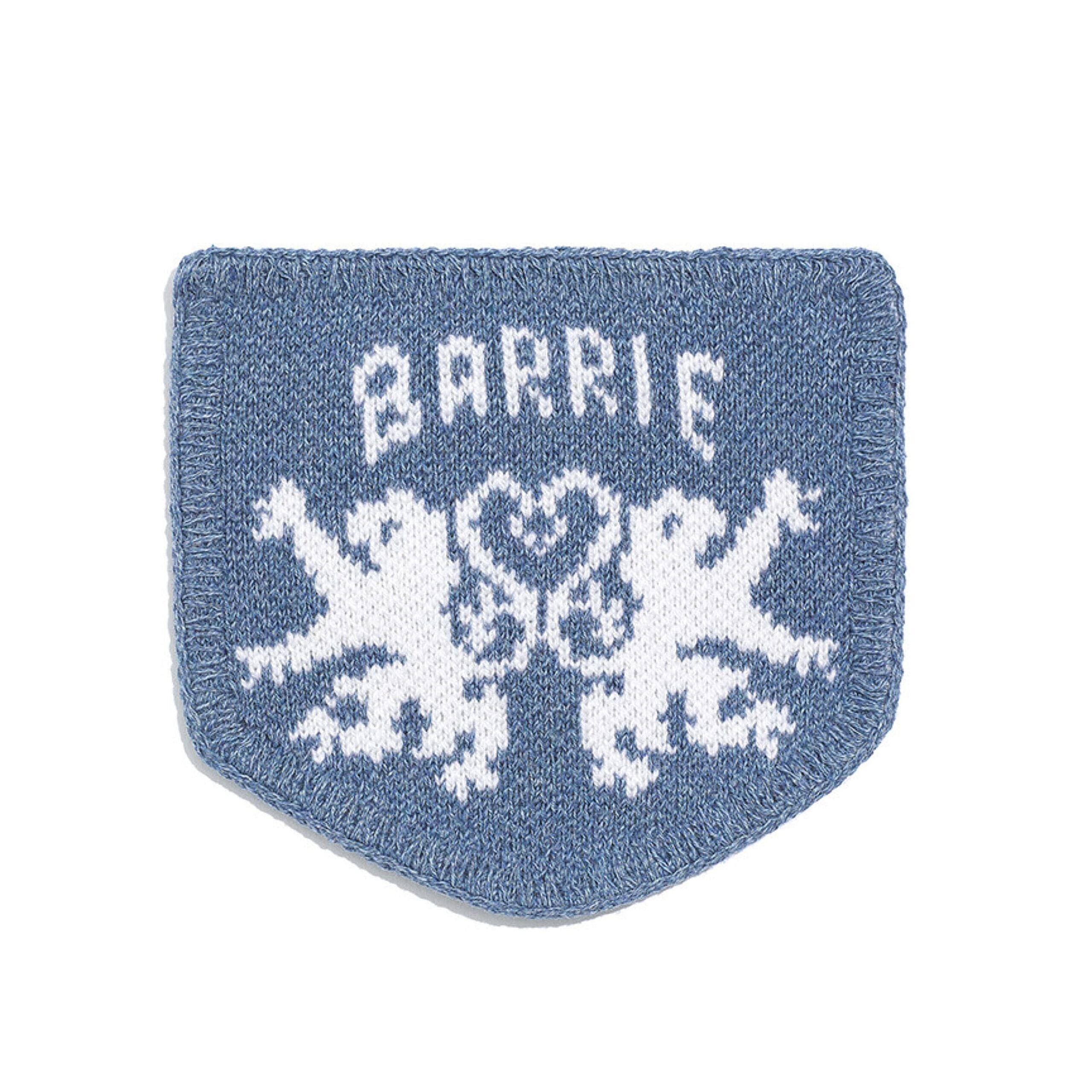 Patch en cachemire et coton
