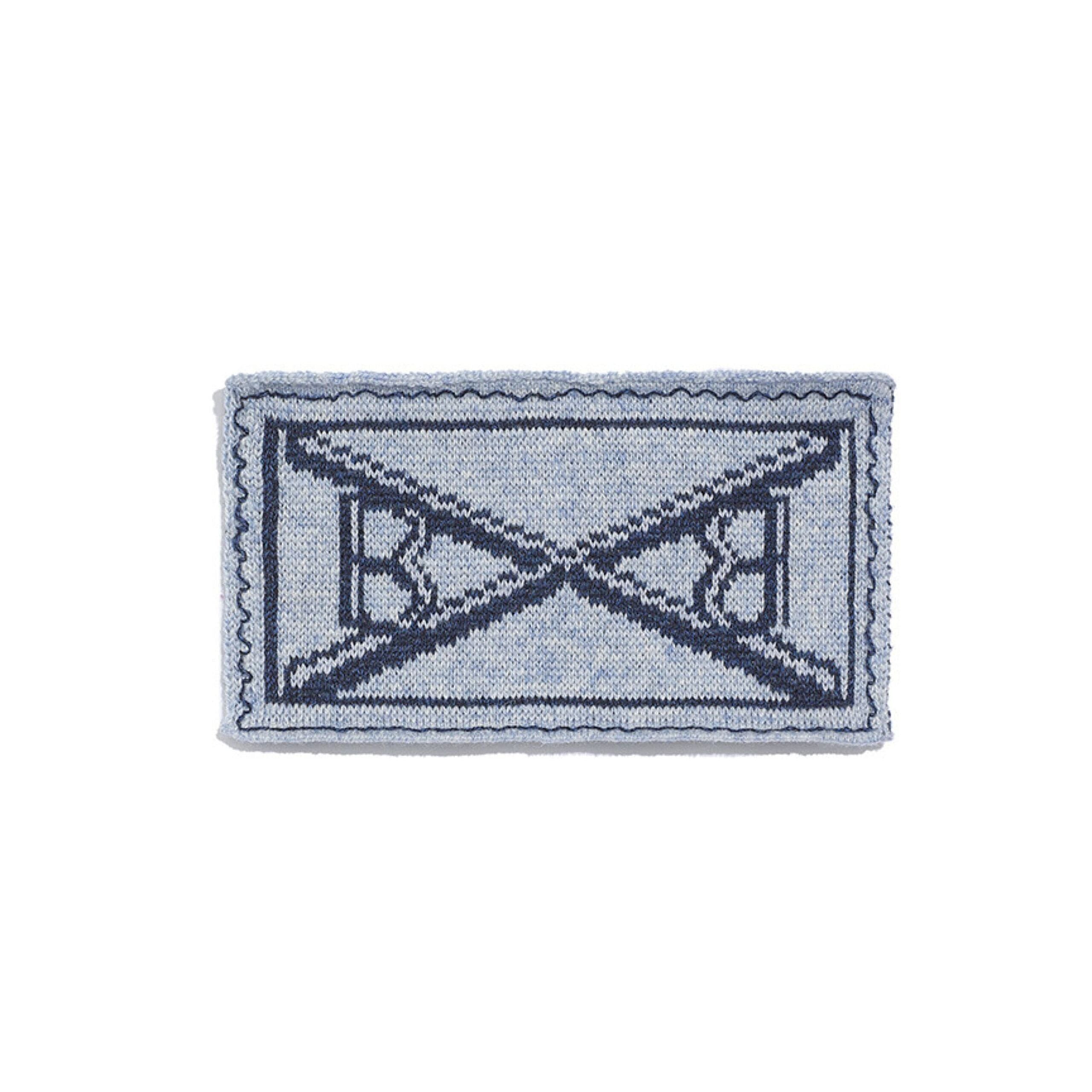 Cashmere and cotton patch