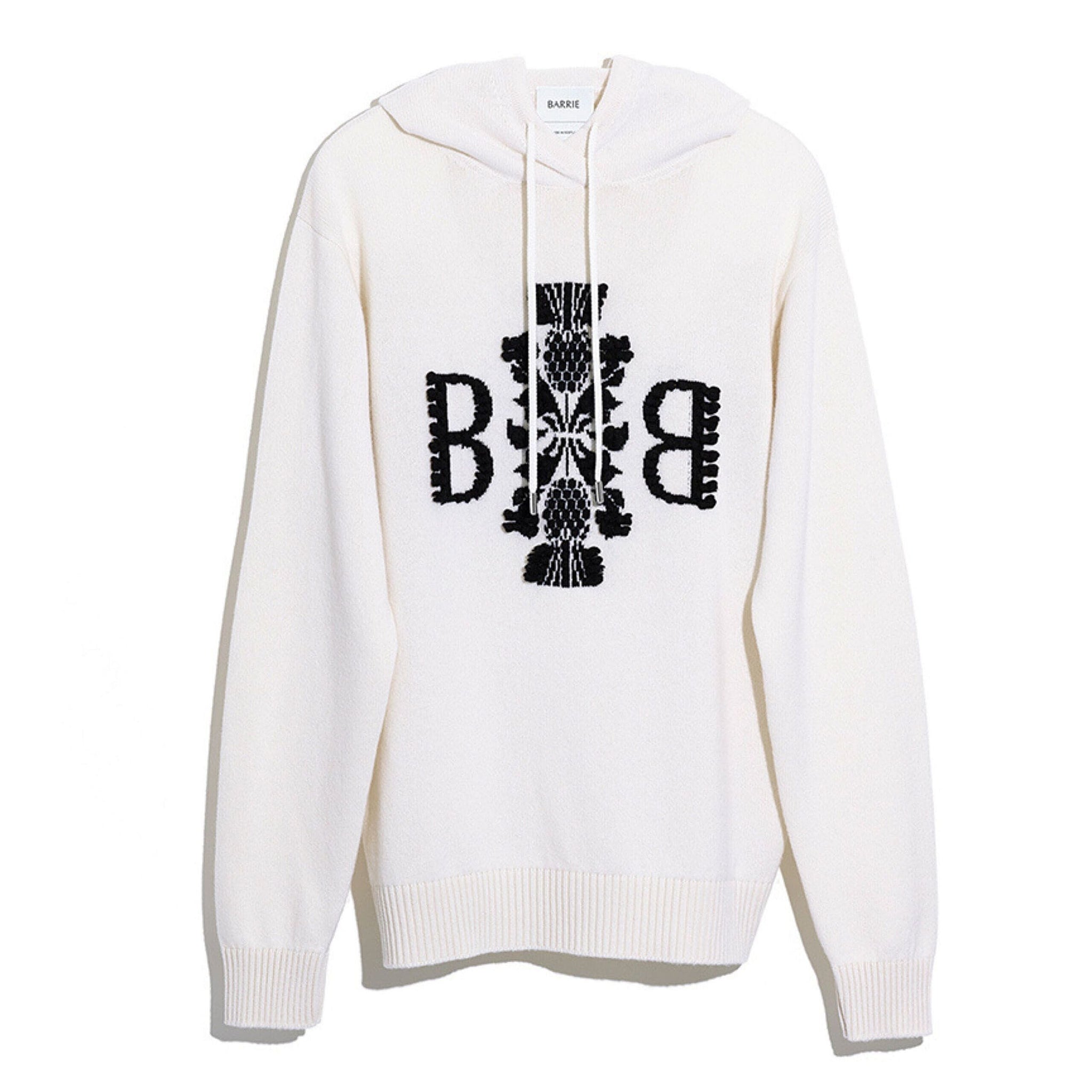 Barrie 3D logo cashmere hoodie | Barrie - Barrie