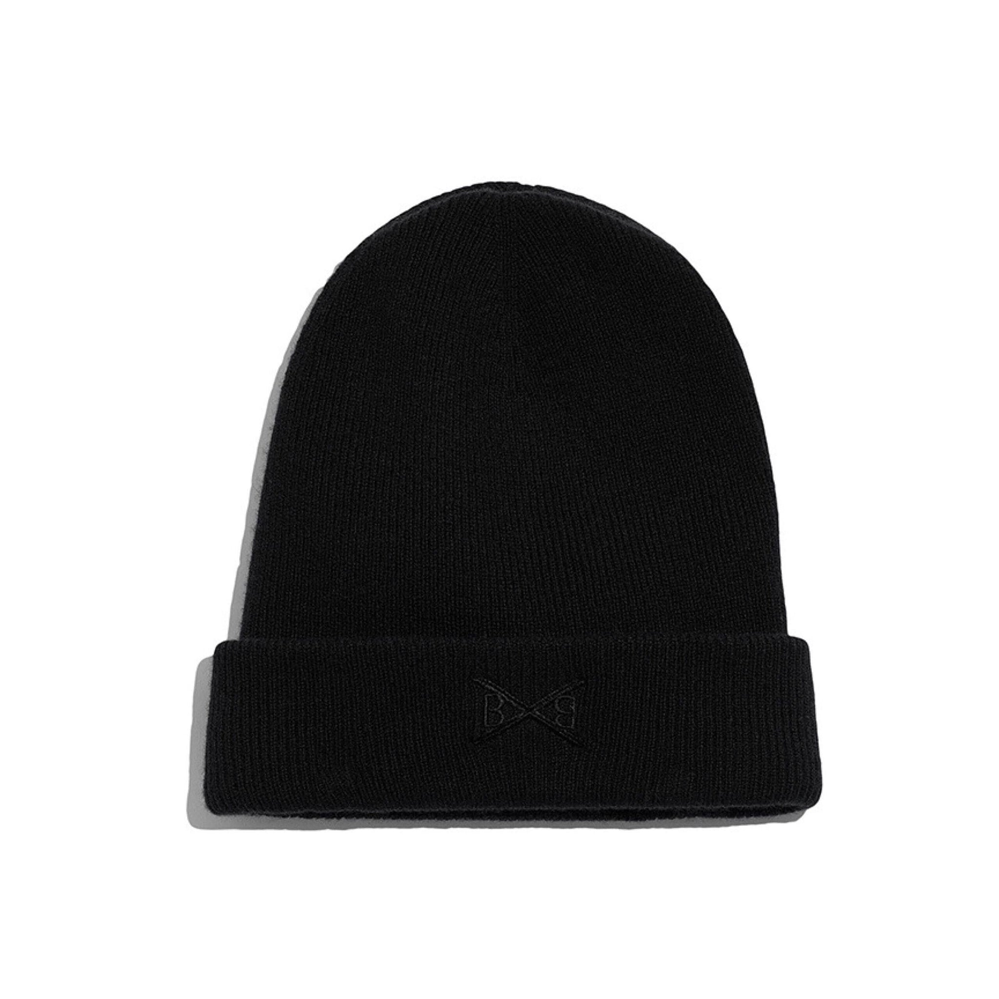 Cashmere beanie with embroidered Barrie logo | Barrie - Barrie