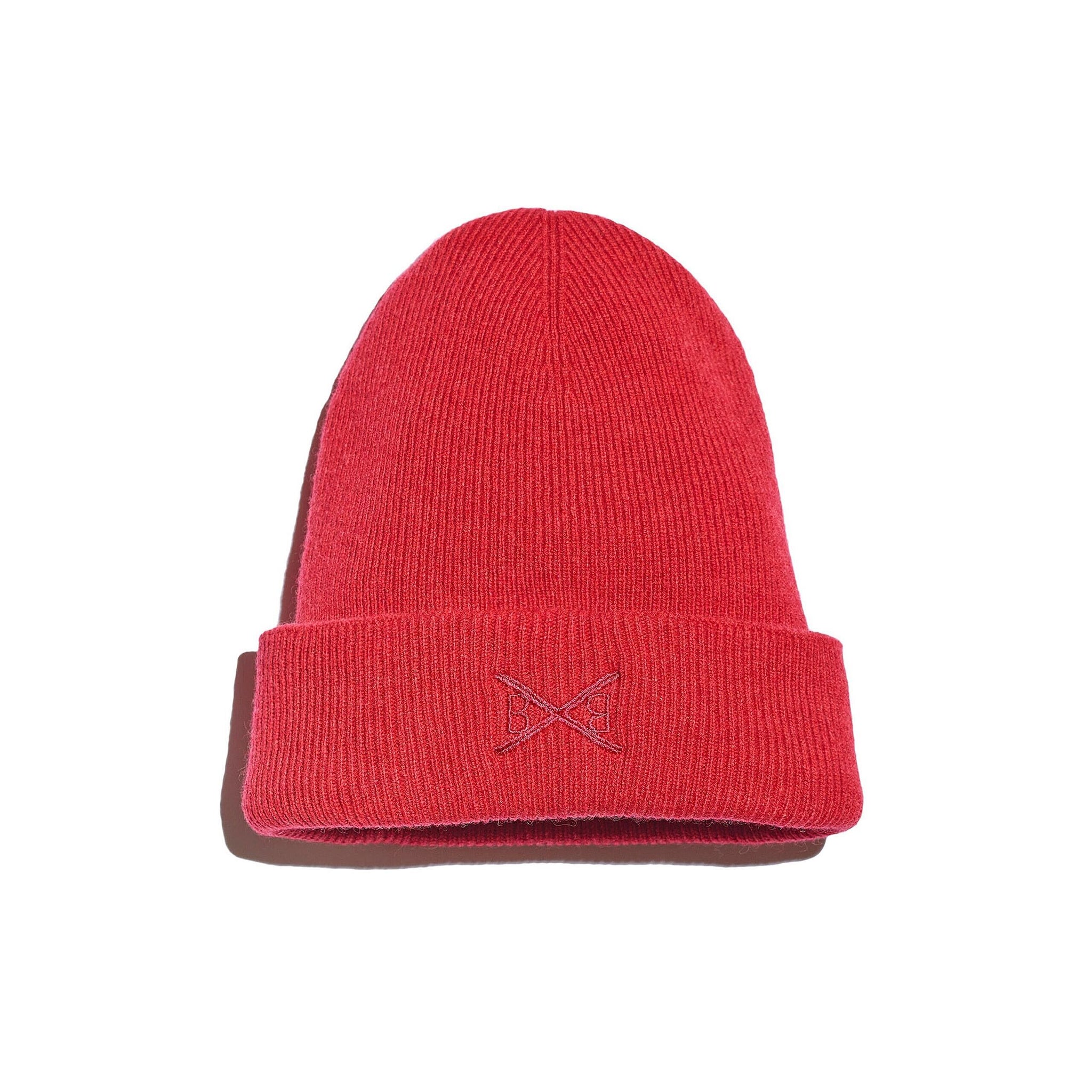 Cashmere beanie with embroidered Barrie logo | Barrie - Barrie