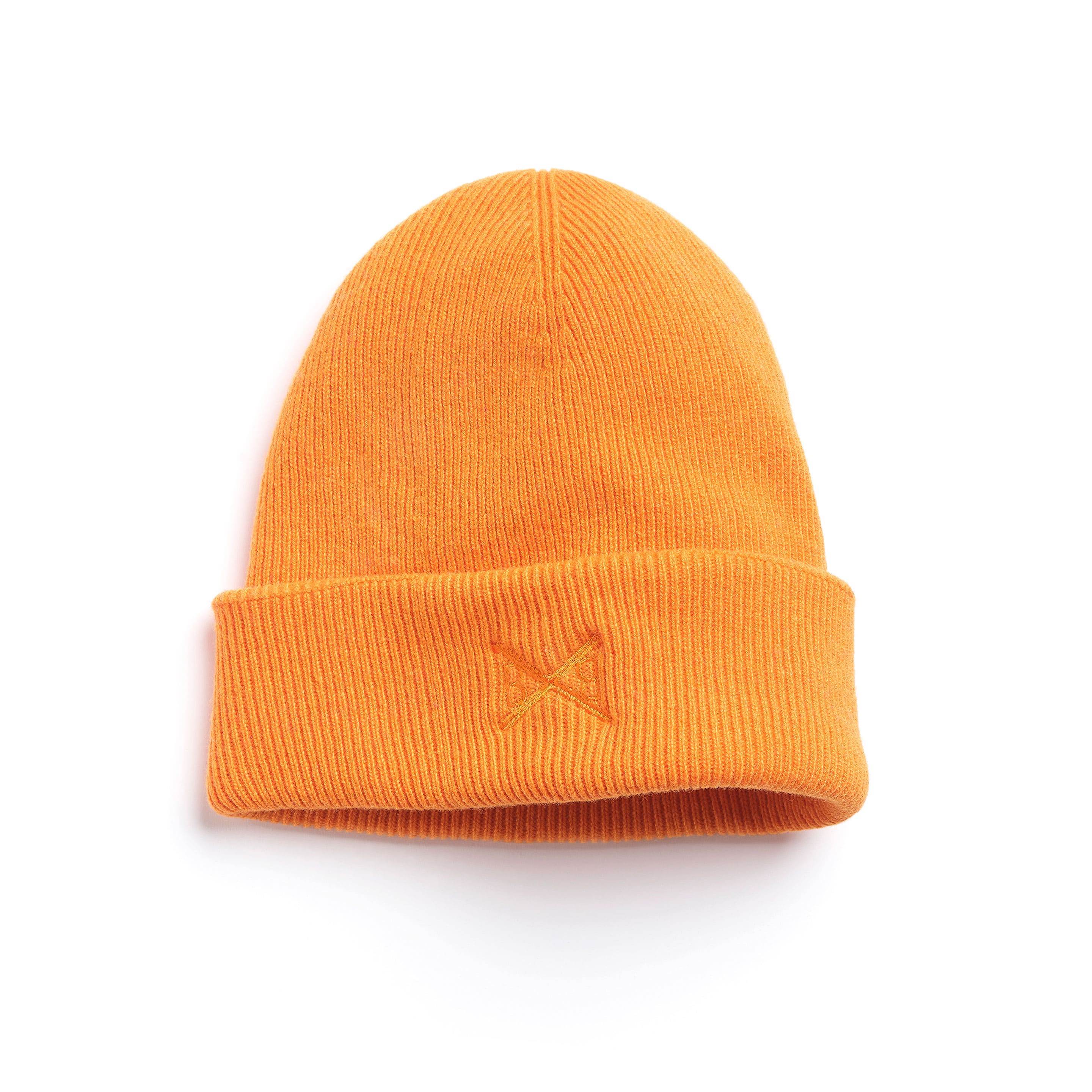 Cashmere beanie with embroidered Barrie logo