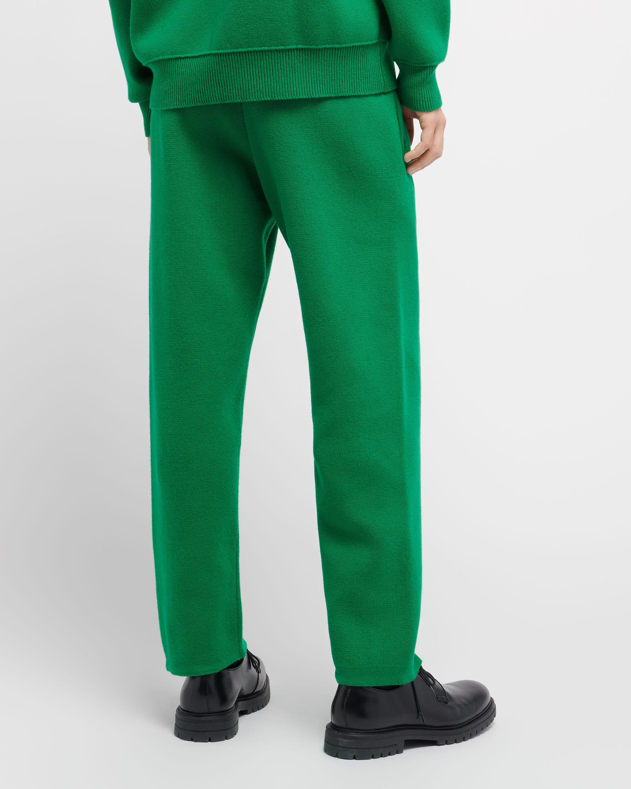 캐시미어와 면 스포츠웨어 조깅팬츠 | Barrie - Barrie