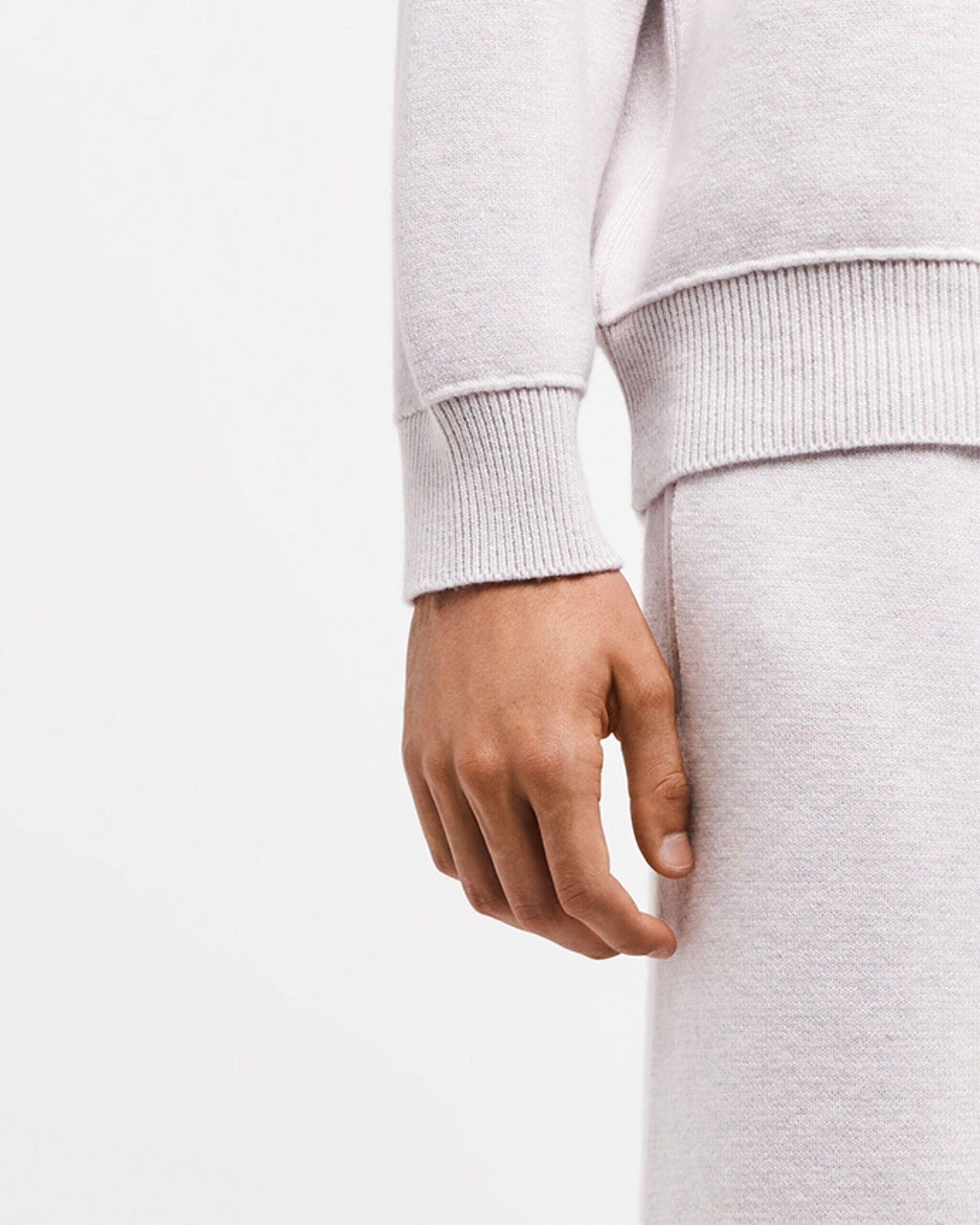 Sportswear cashmere and cotton joggers | Barrie - Barrie