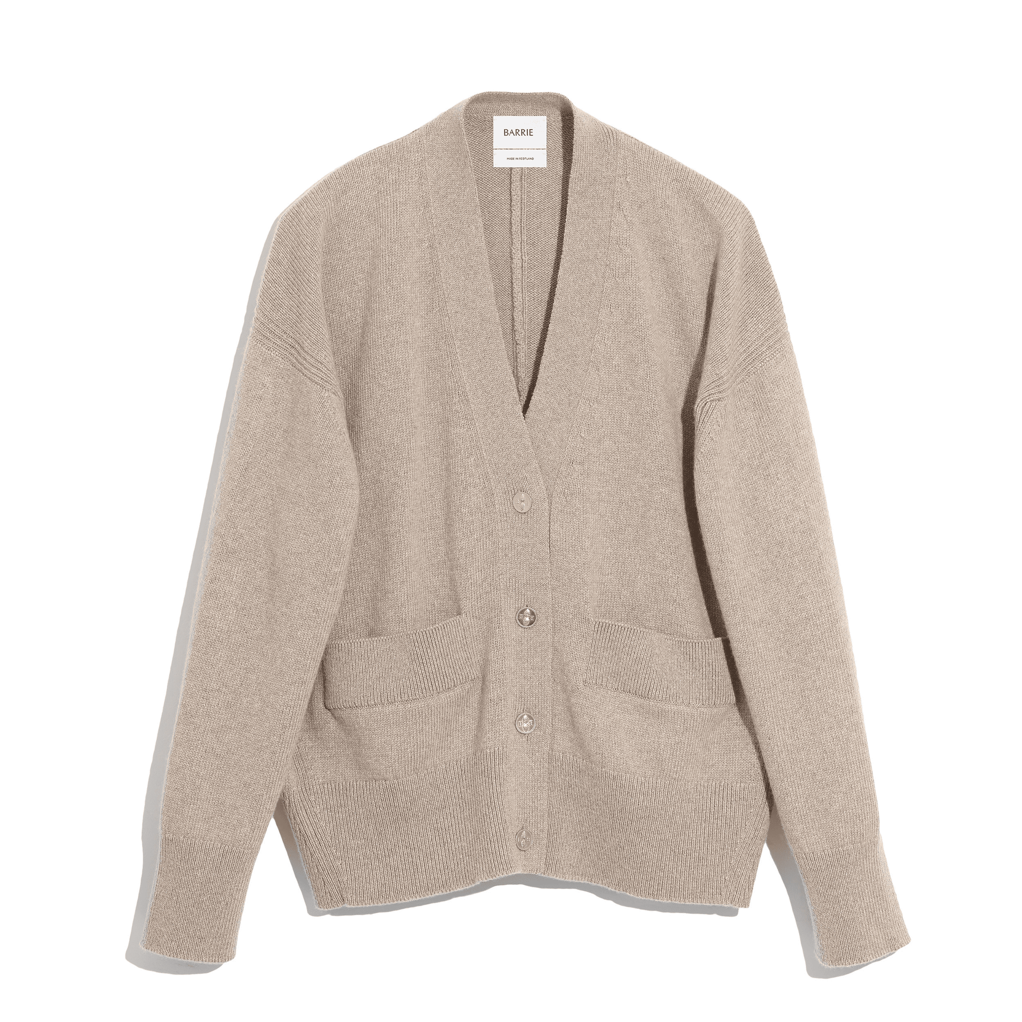 캐시미어 아이코닉 카디건 - Barrie