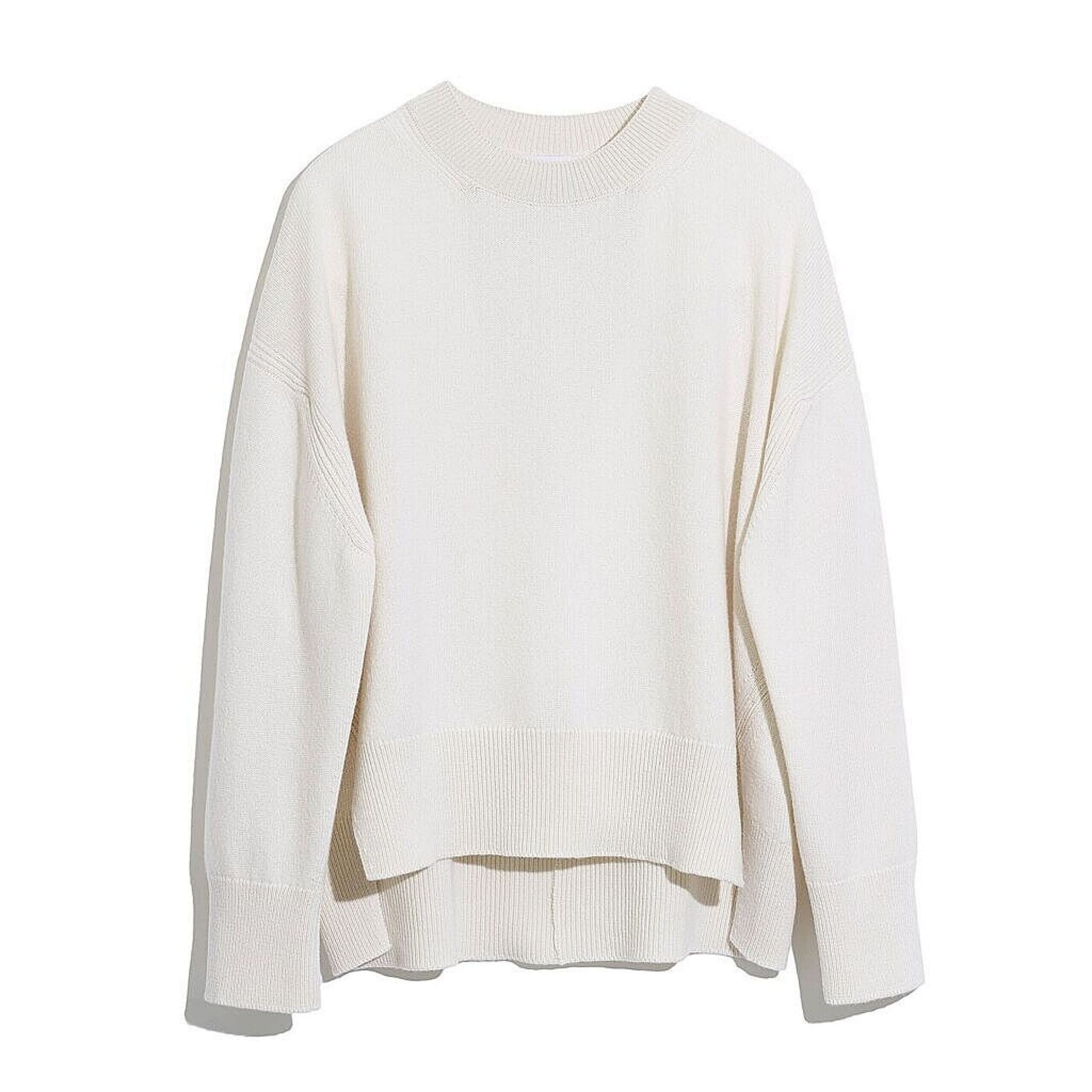 Pull col rond oversize en cachemire | Barrie - Barrie