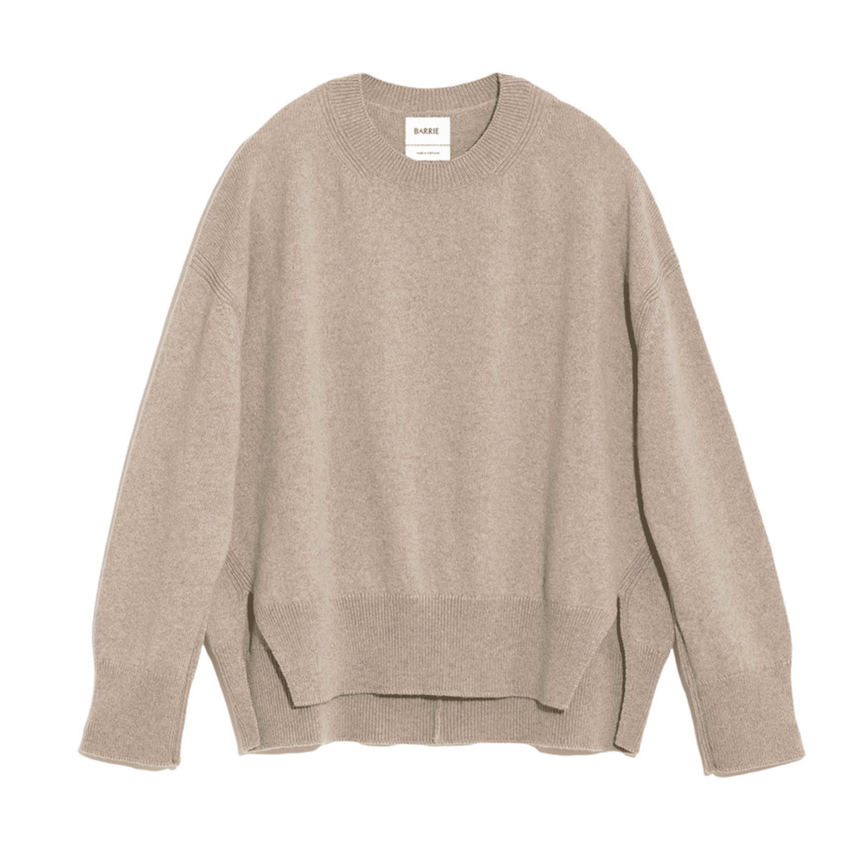 Pull col rond oversize en cachemire