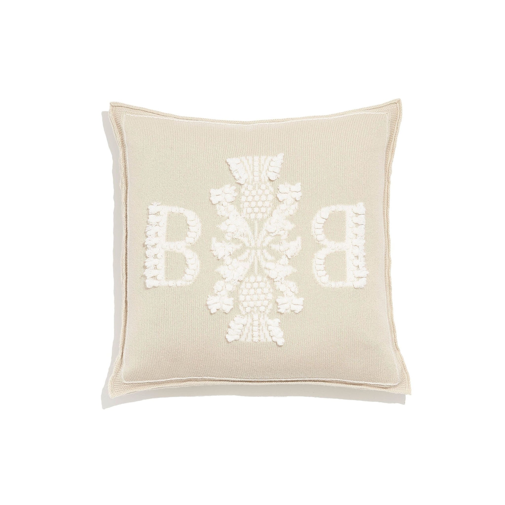 Barrie logo cashmere cushion | Barrie - Barrie