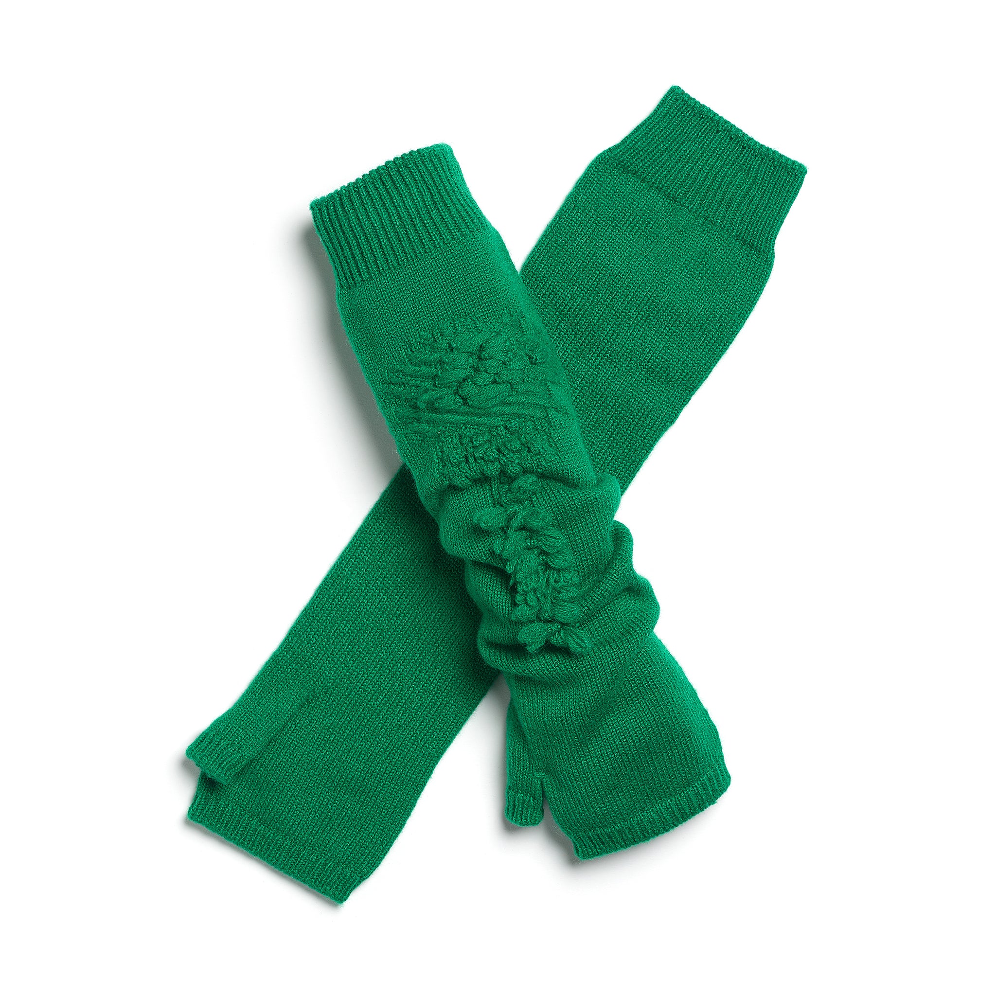 Cashmere fingerless gloves | Barrie - Barrie