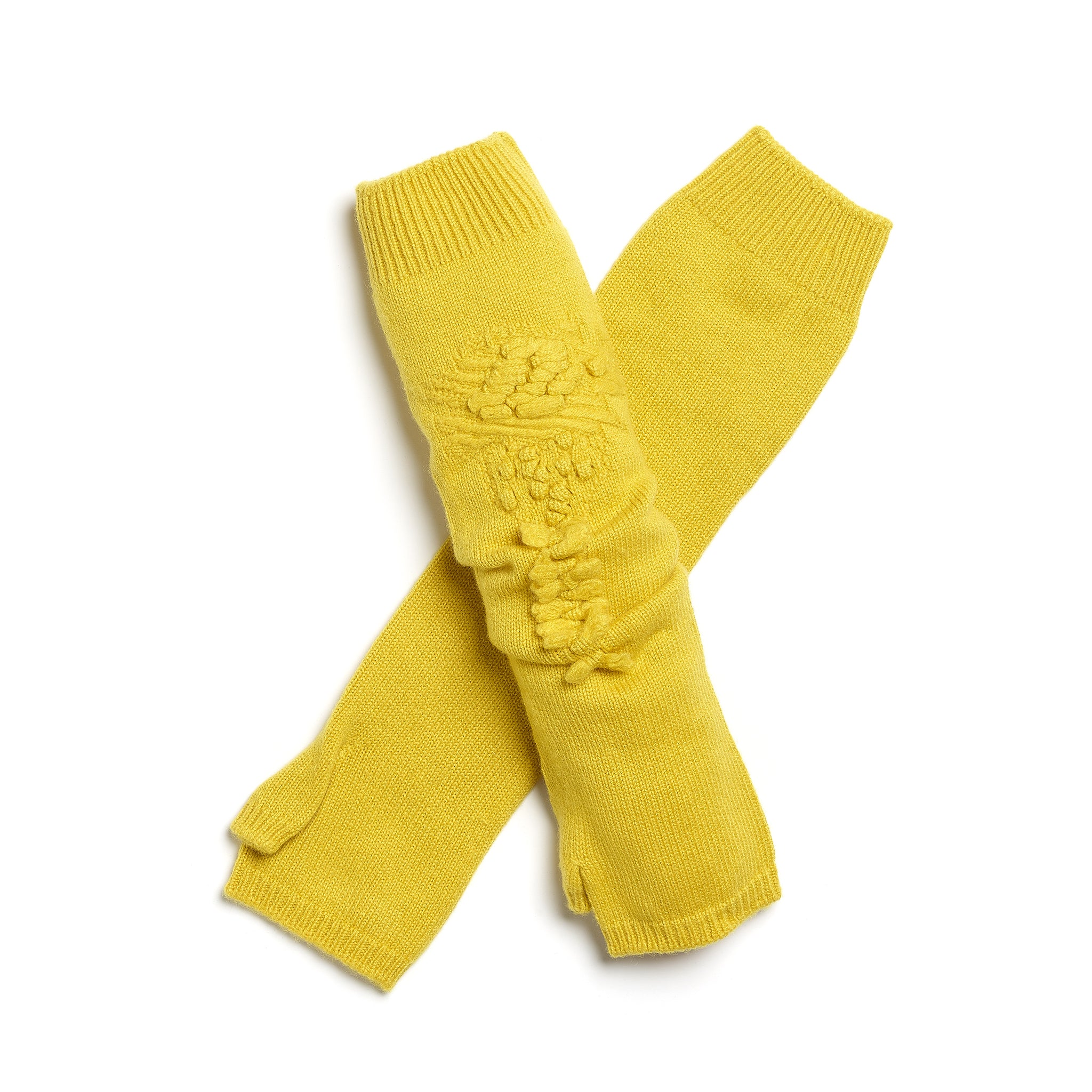 Cashmere fingerless gloves | Barrie - Barrie