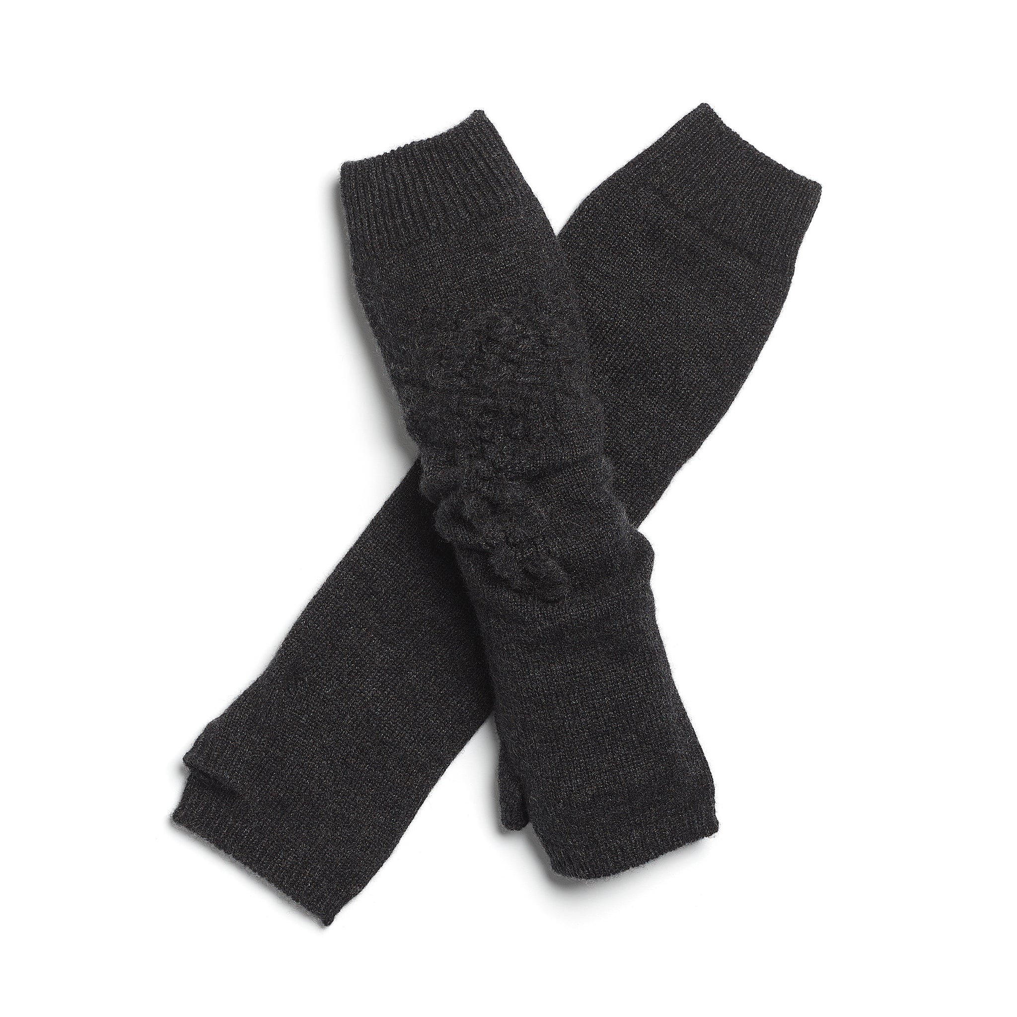 Cashmere fingerless gloves | Barrie - Barrie