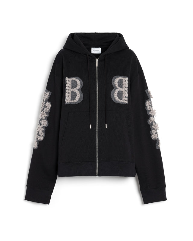 Sweat avec patch logo B en cachemire | Barrie - Barrie