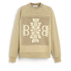 barrie Sweat en coton avec patch logo B en cachemire