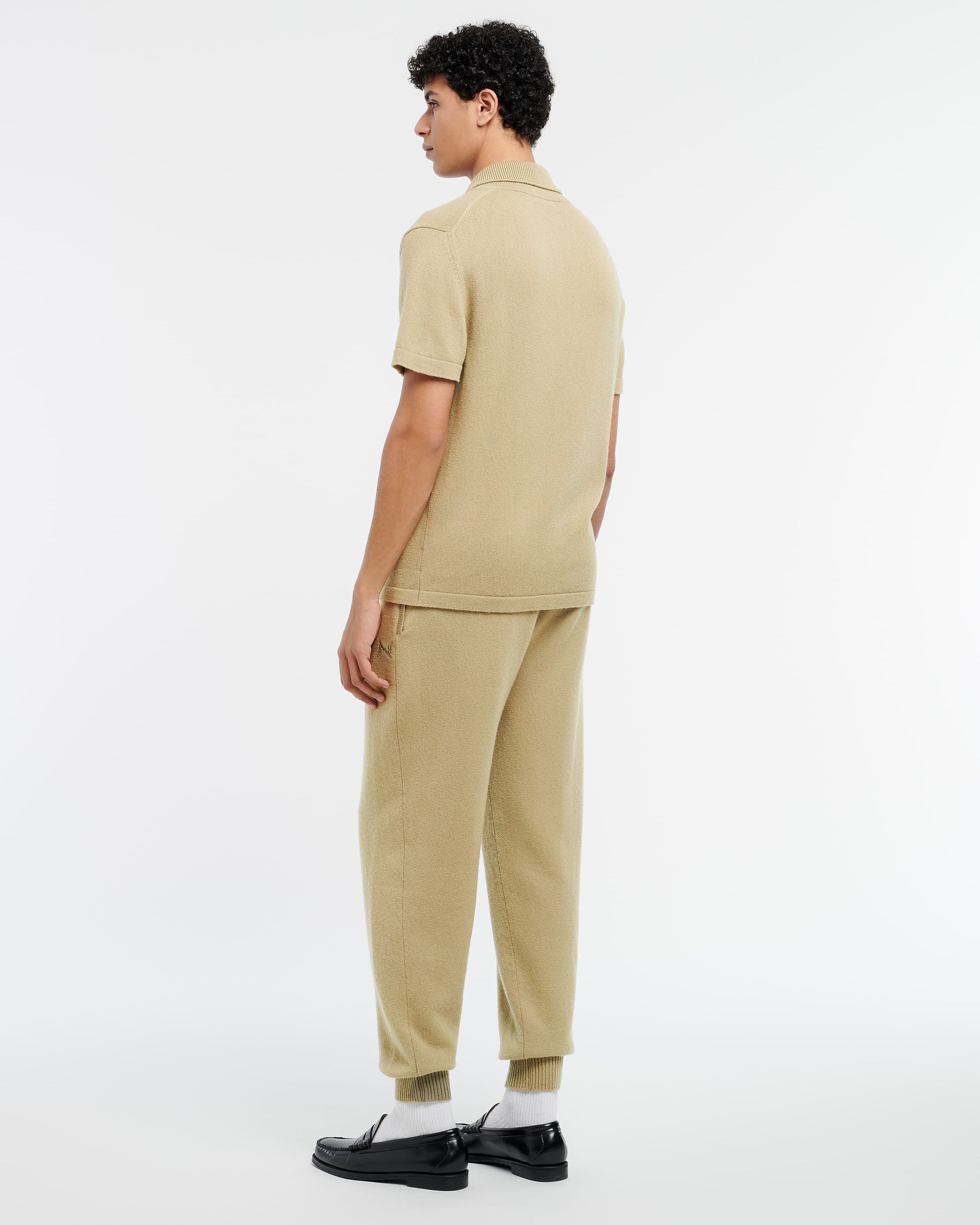 B Label cashmere zip-neck top | Barrie - Barrie