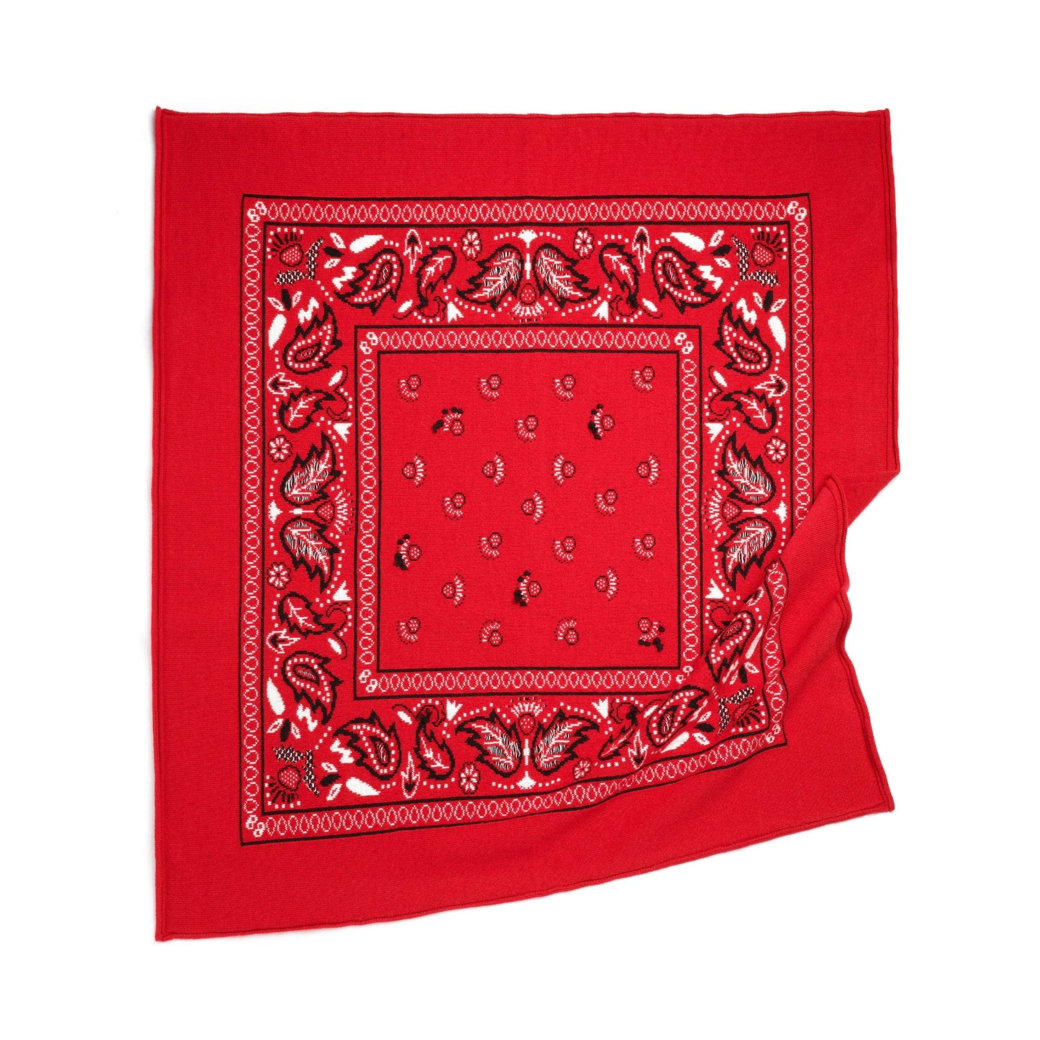 Bandana in cashmere and cotton  | Barrie - Barrie