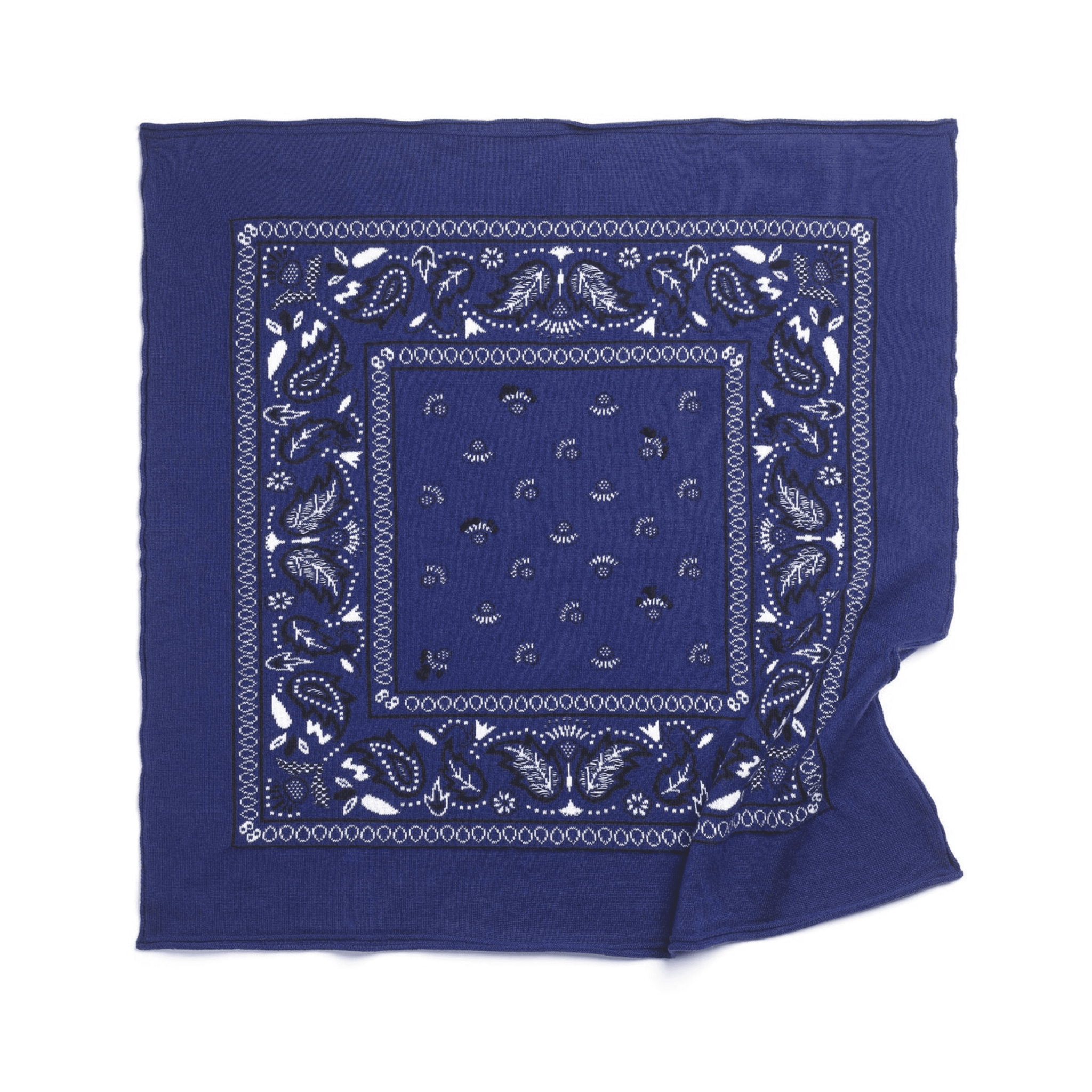 Bandana in cashmere and cotton  | Barrie - Barrie