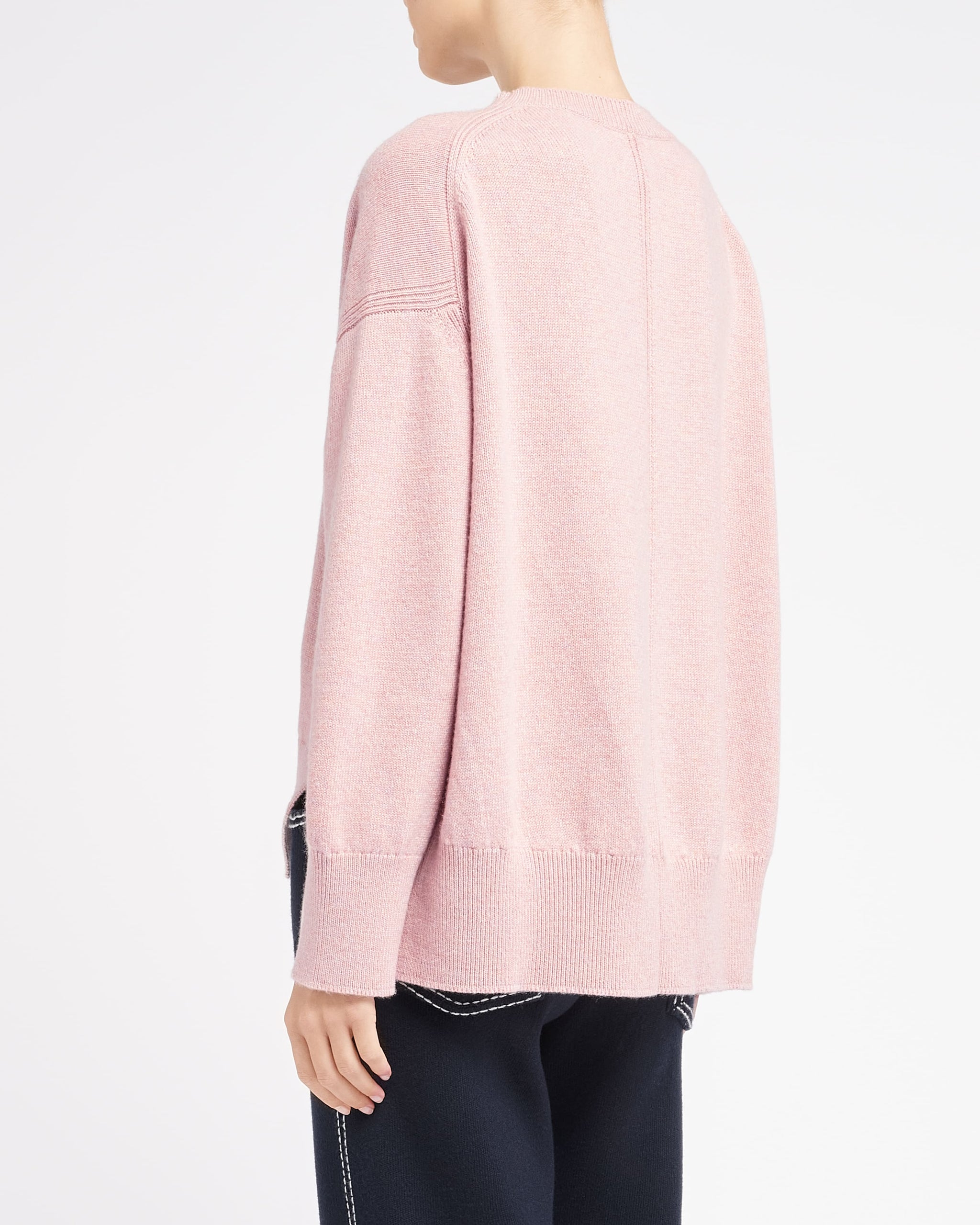Pull col rond oversize en cachemire | Barrie - Barrie
