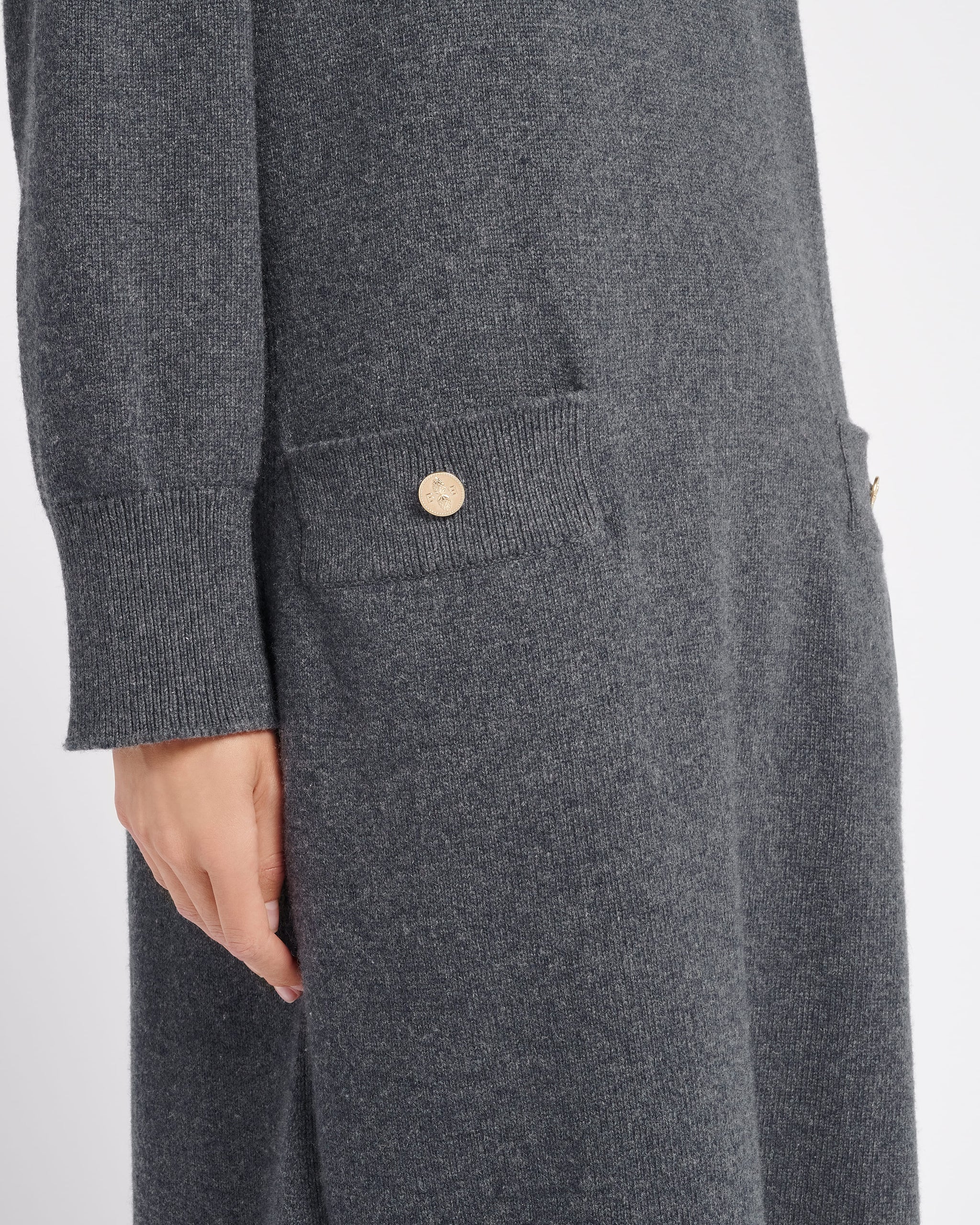 Iconic cashmere maxi dress | Barrie - Barrie