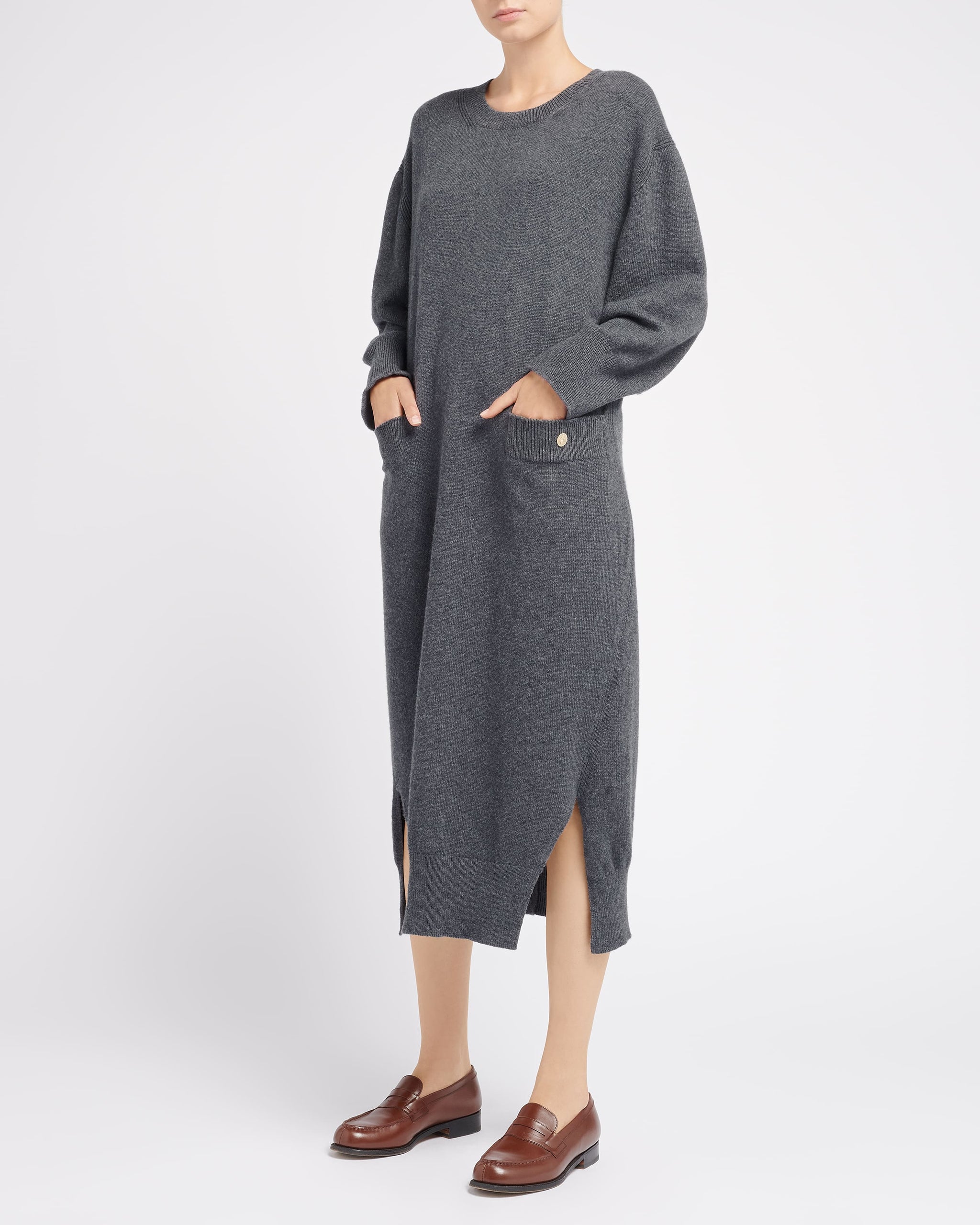 Iconic cashmere maxi dress | Barrie - Barrie
