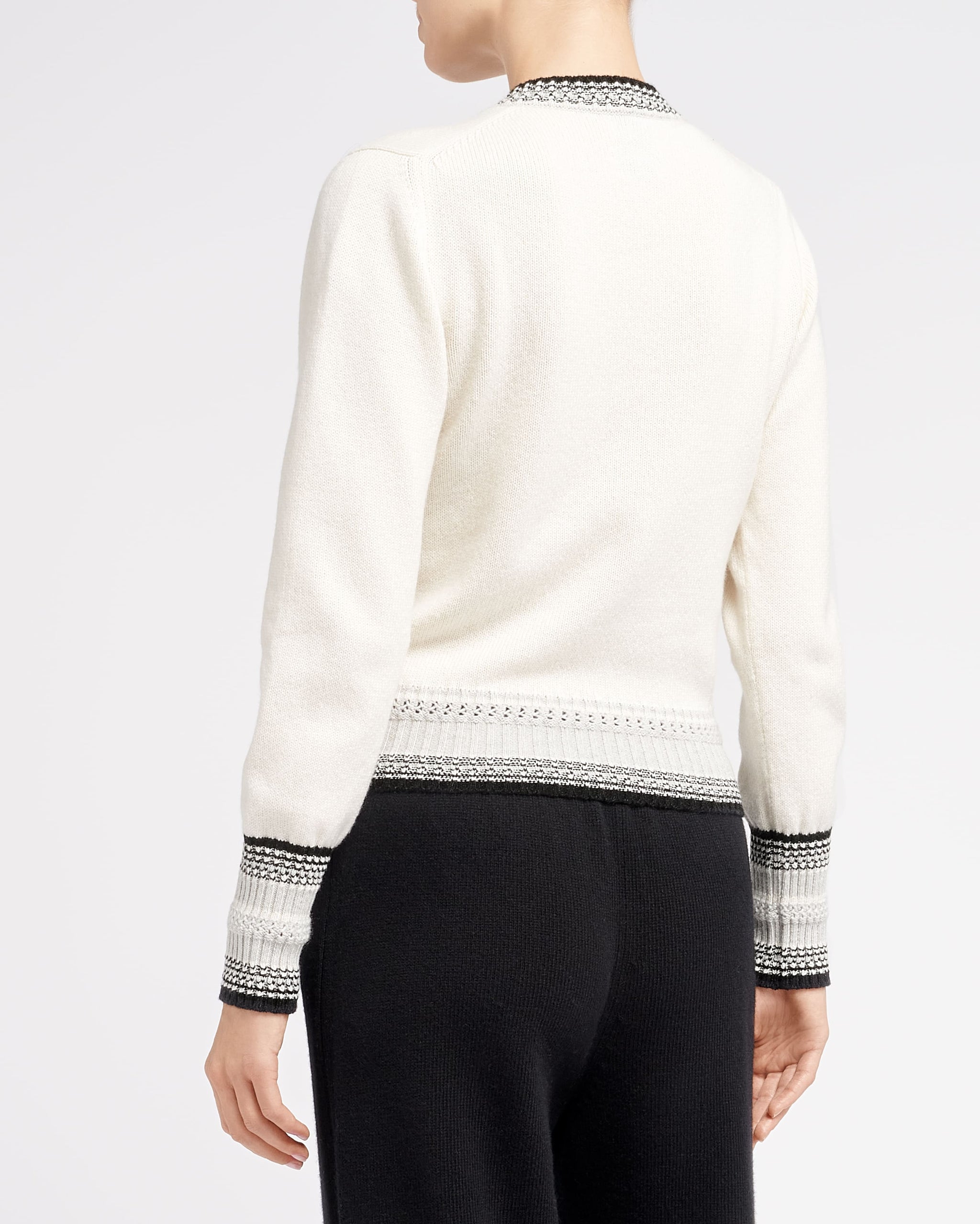 Cashmere V-neck jumper | Barrie - Barrie