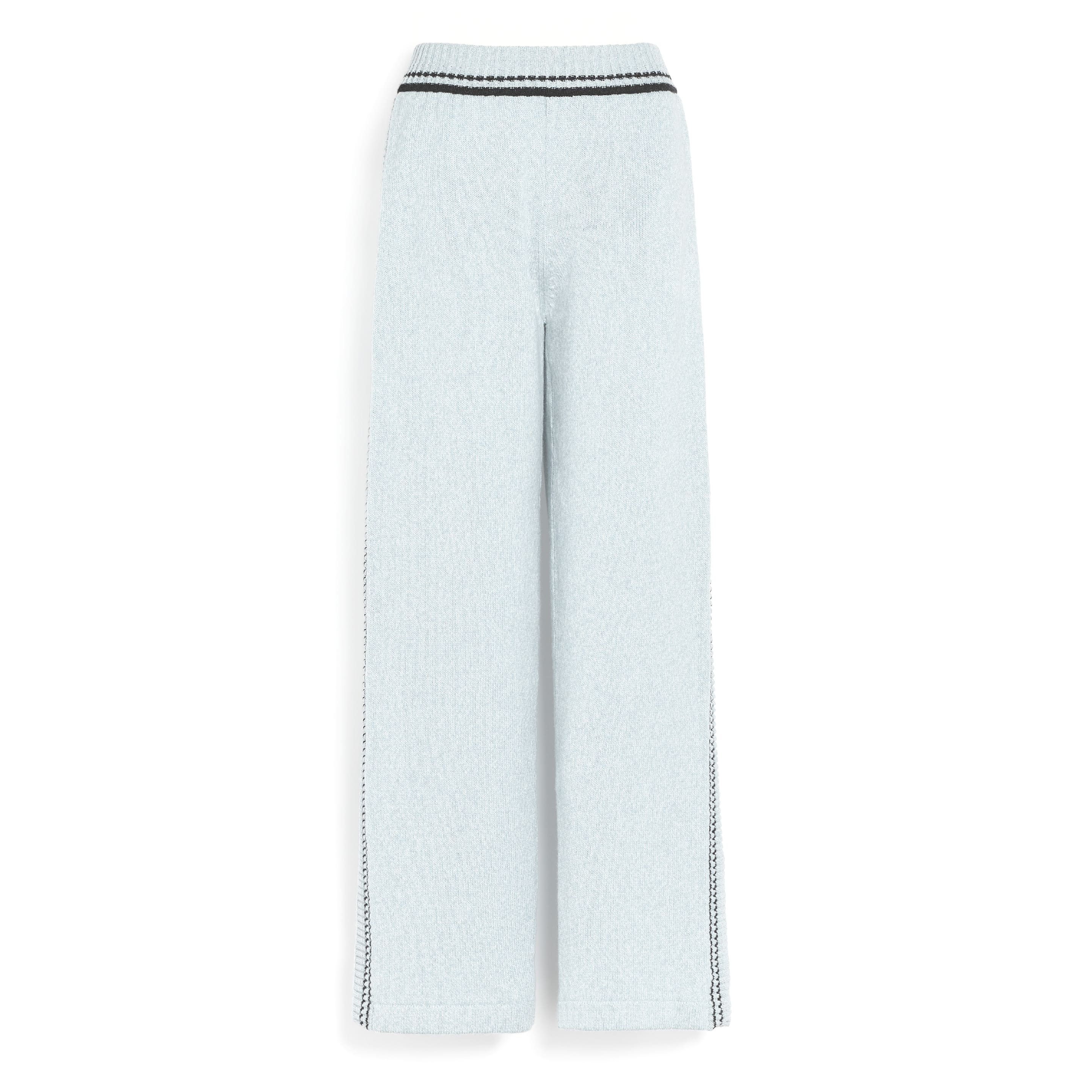 Pantalon chiné en cachemire