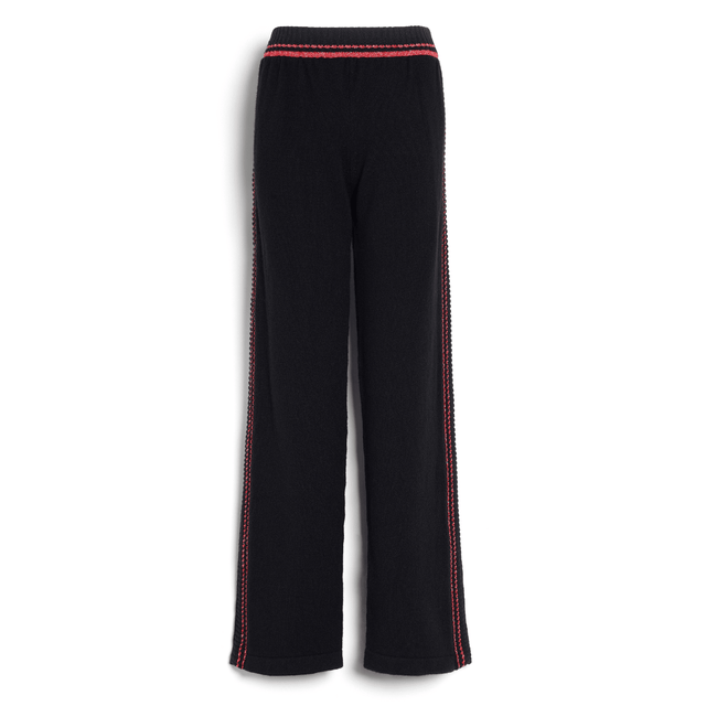 Trousers in marled cashmere | Barrie - Barrie