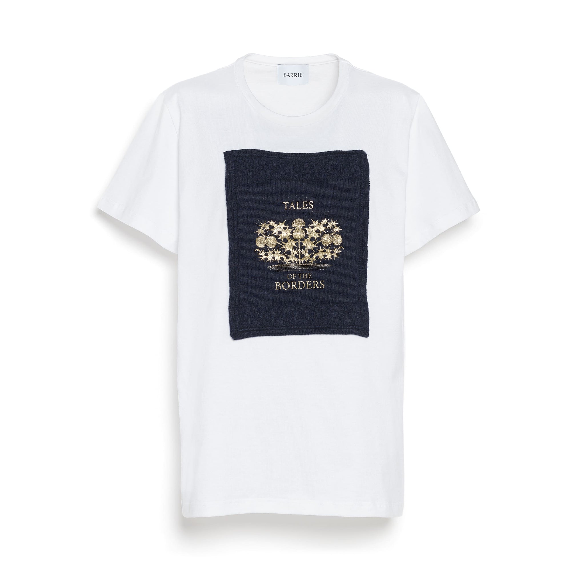 T-Shirt avec patch en cachemire imprimé | Barrie - Barrie