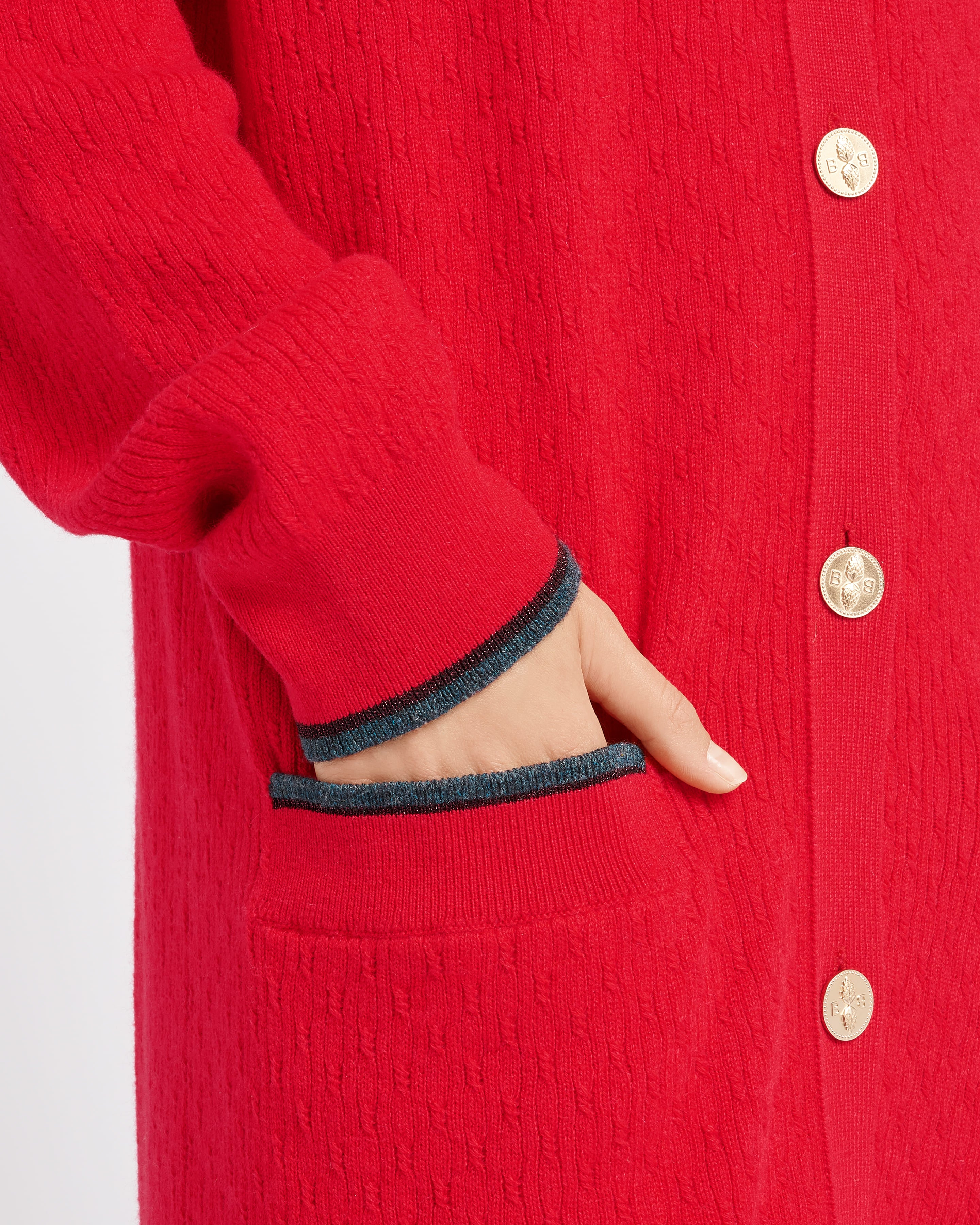 Lightweight discount red cardigan