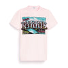 barrie T-Shirt avec patch Greetings en cachemire