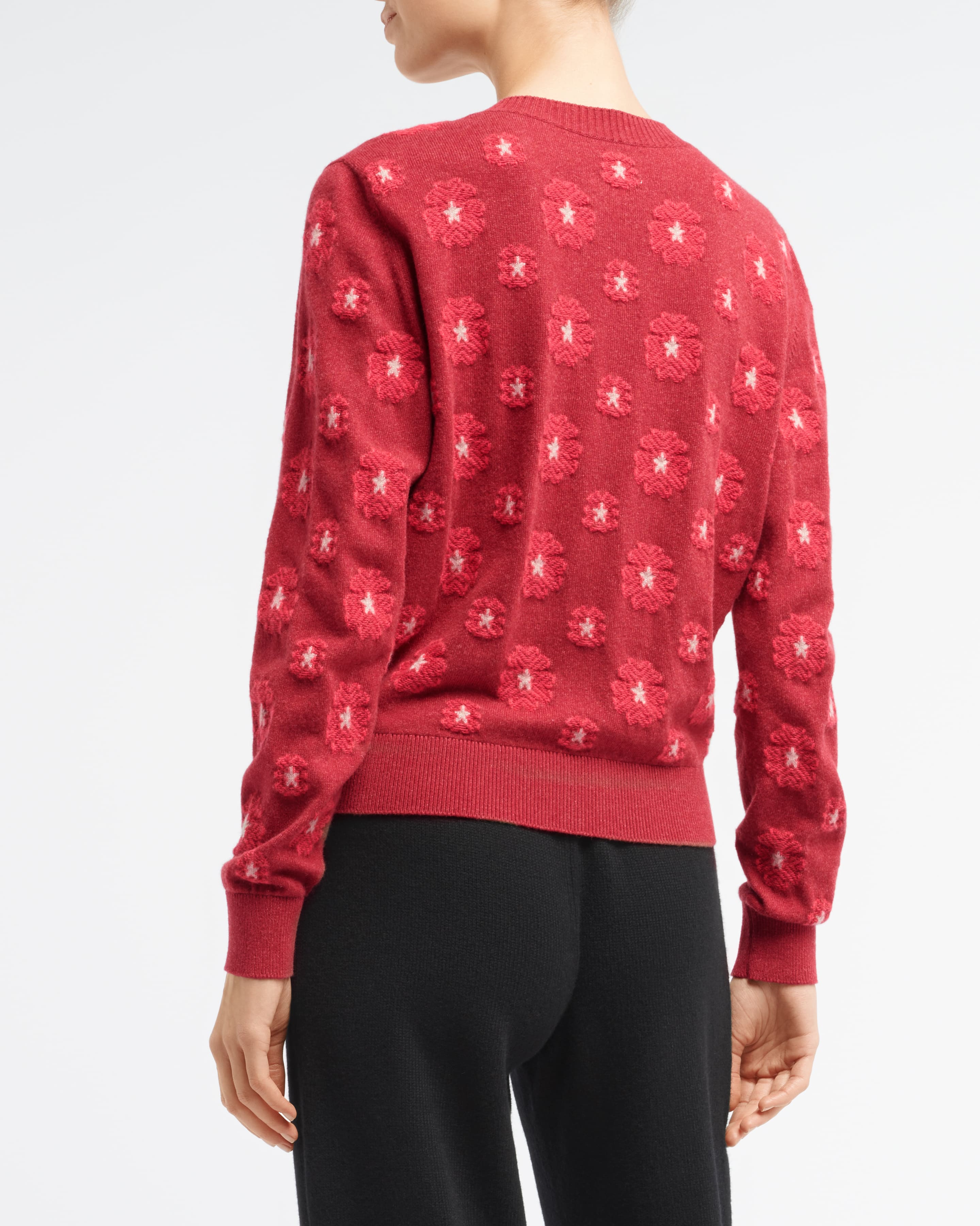 Poppy cashmere and cotton cardigan – Barrie