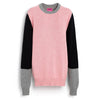 barrie Pull en cachemire avec empiècements colorés