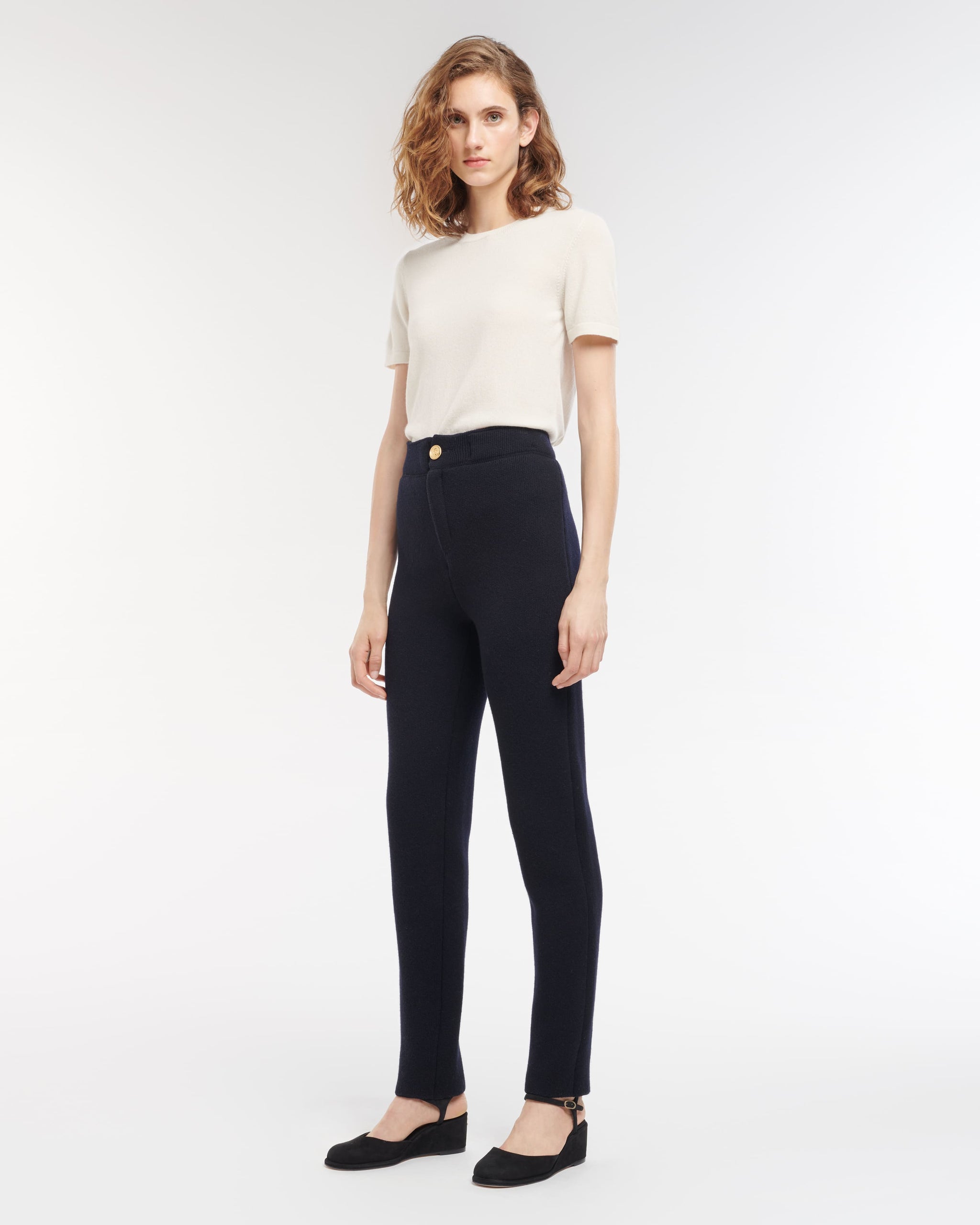 캐시미어 실크 탑 | Barrie - Barrie