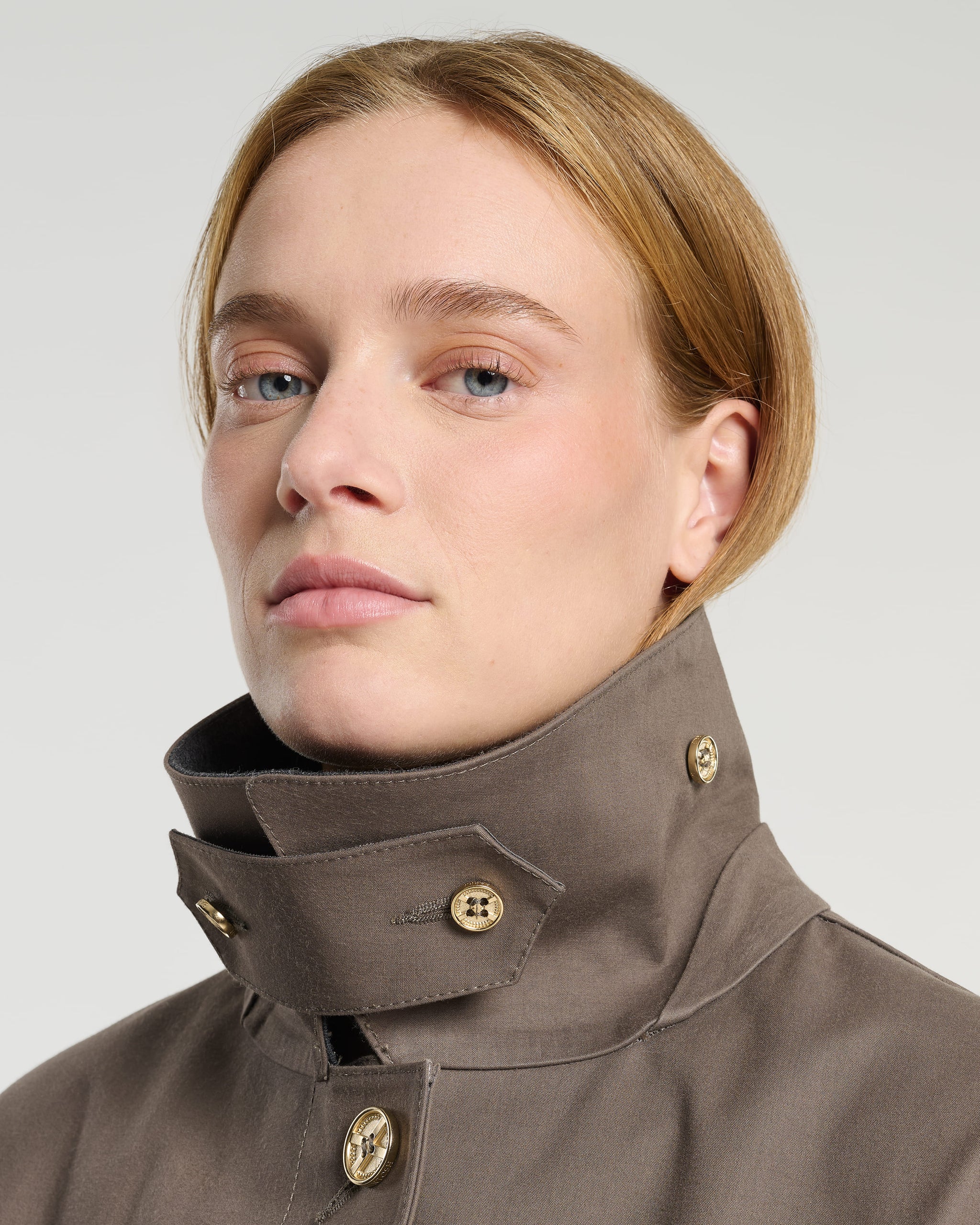 숏 버전 방수 롱 코트 | Barrie - Barrie