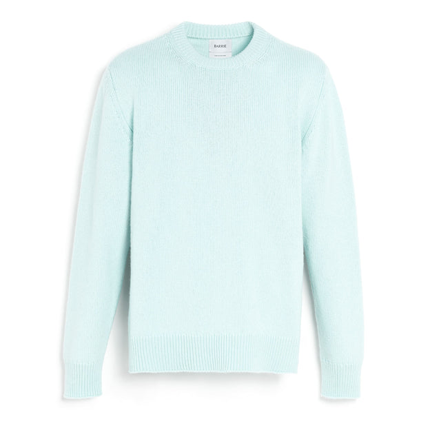 Thistle motif cashmere round-neck sweater | Barrie - Barrie