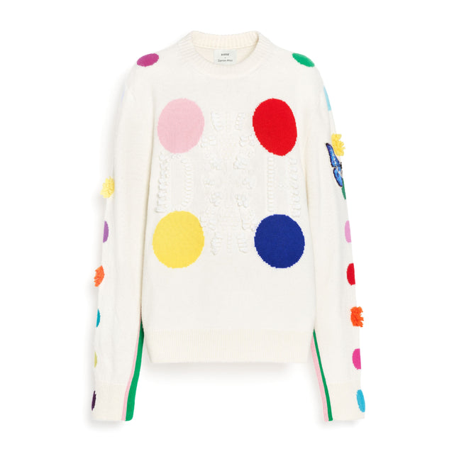 Pull à pois Barrie + Damien Hirst - pièce numérotée | Barrie - Barrie